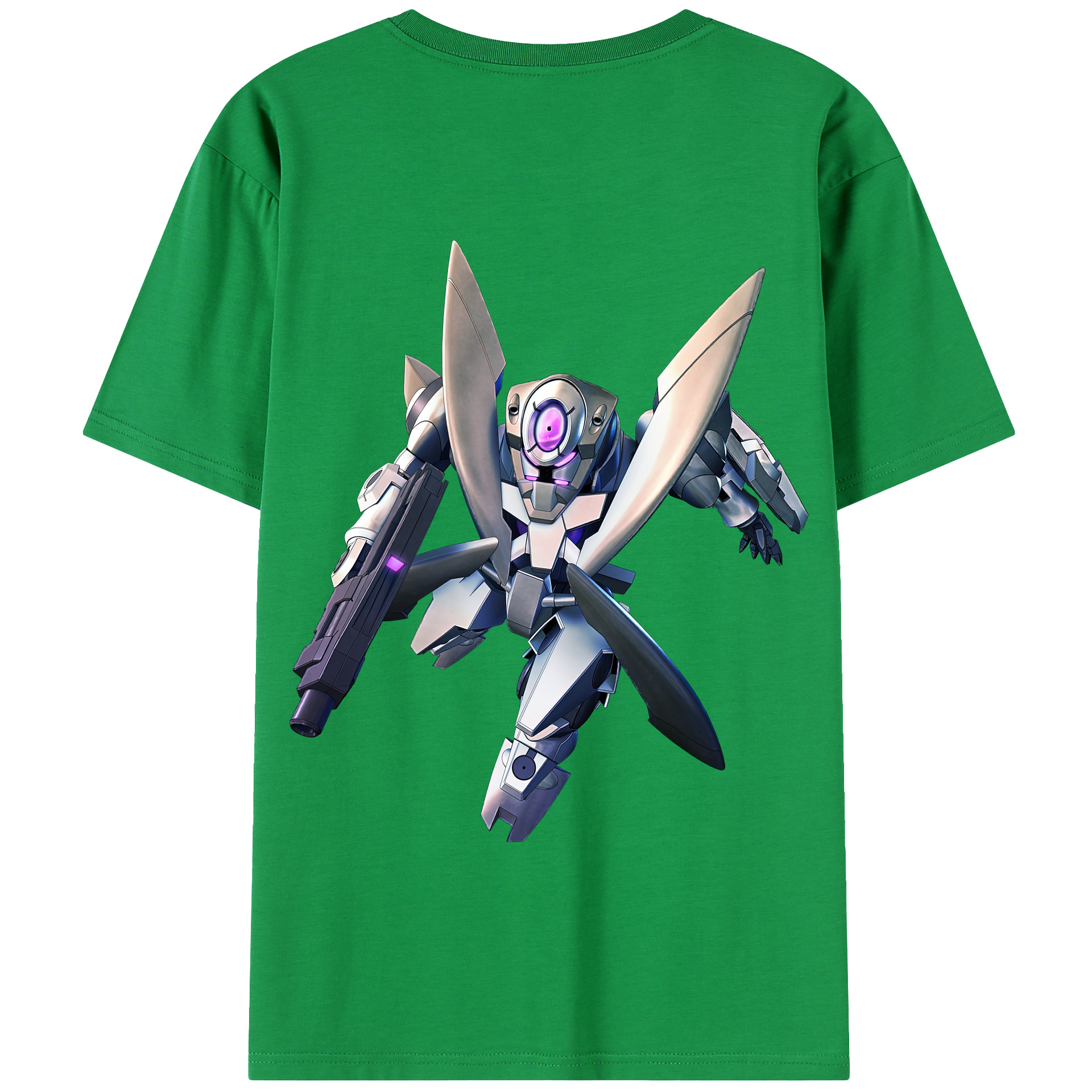 （画像用） 機動戦士ガンダム Mobile Suit Gundam 綿100％半袖Tシャツ（背面プリント）