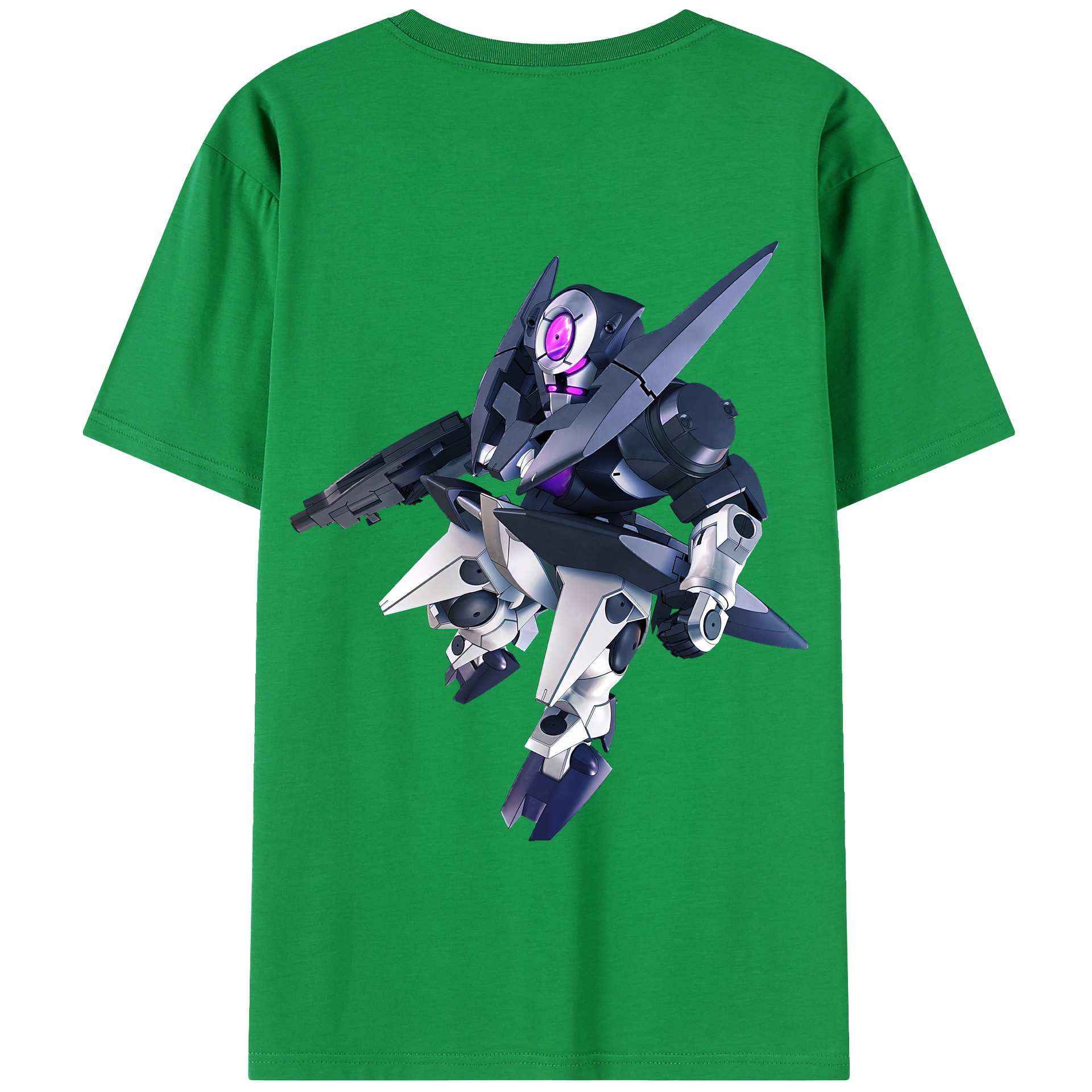 （画像用） 機動戦士ガンダム Mobile Suit Gundam 綿100％半袖Tシャツ（背面プリント）