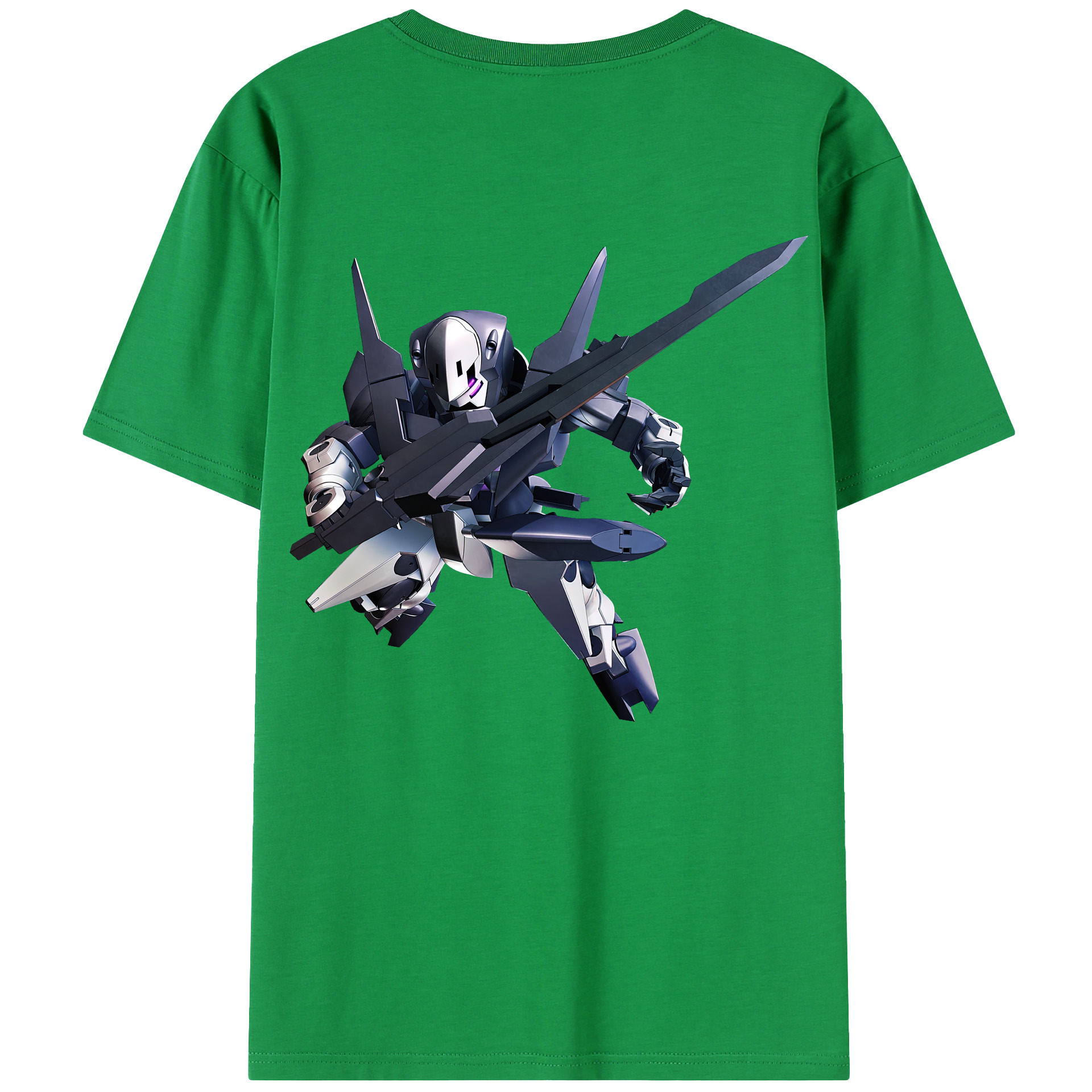 （画像用） 機動戦士ガンダム Mobile Suit Gundam 綿100％半袖Tシャツ（背面プリント）
