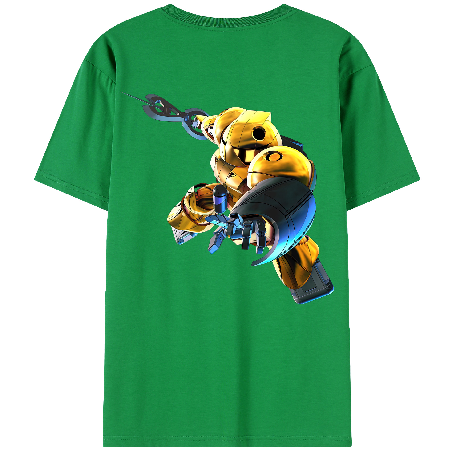 （画像用） 機動戦士ガンダム Mobile Suit Gundam 綿100％半袖Tシャツ（背面プリント）
