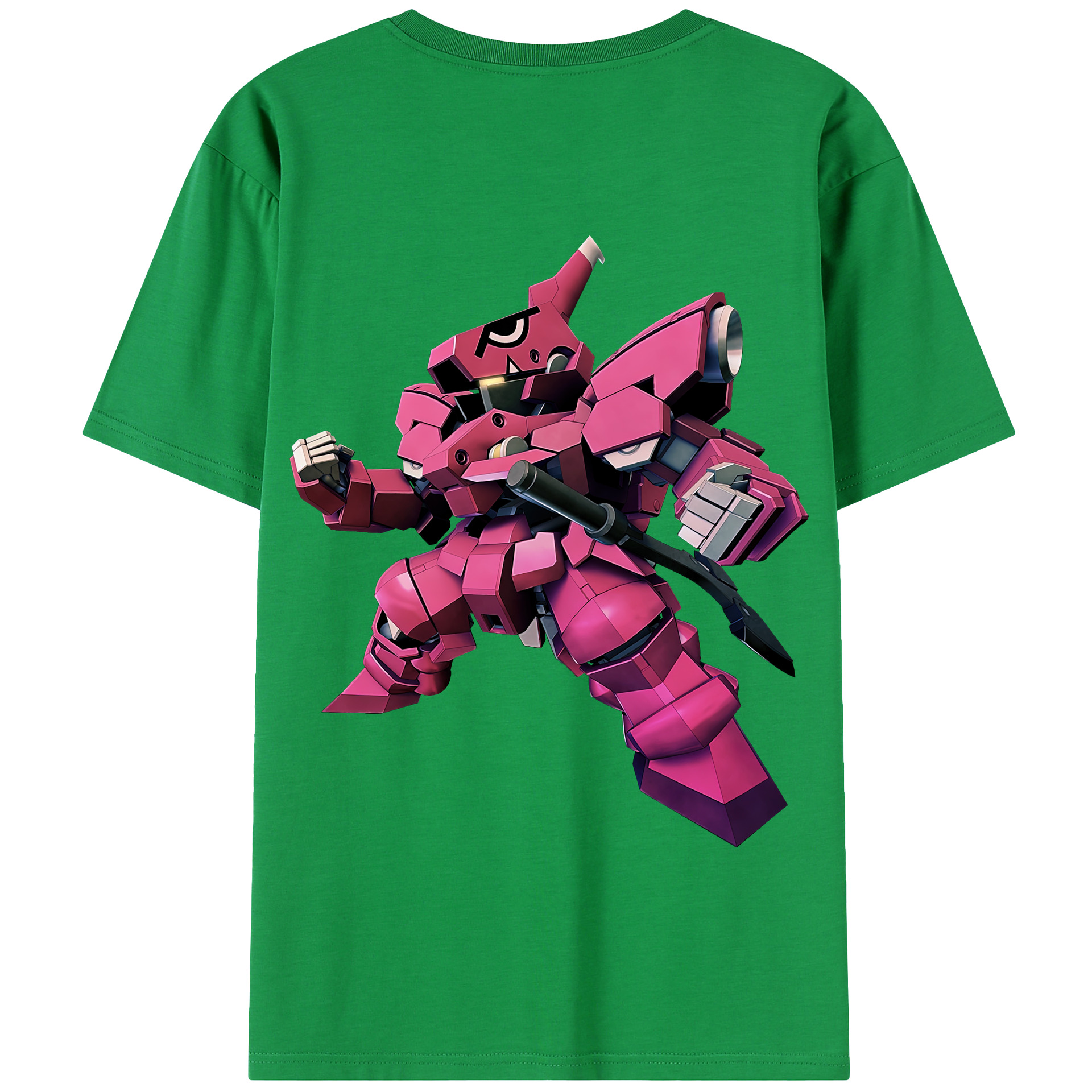 （画像用） 機動戦士ガンダム Mobile Suit Gundam 綿100％半袖Tシャツ（背面プリント）
