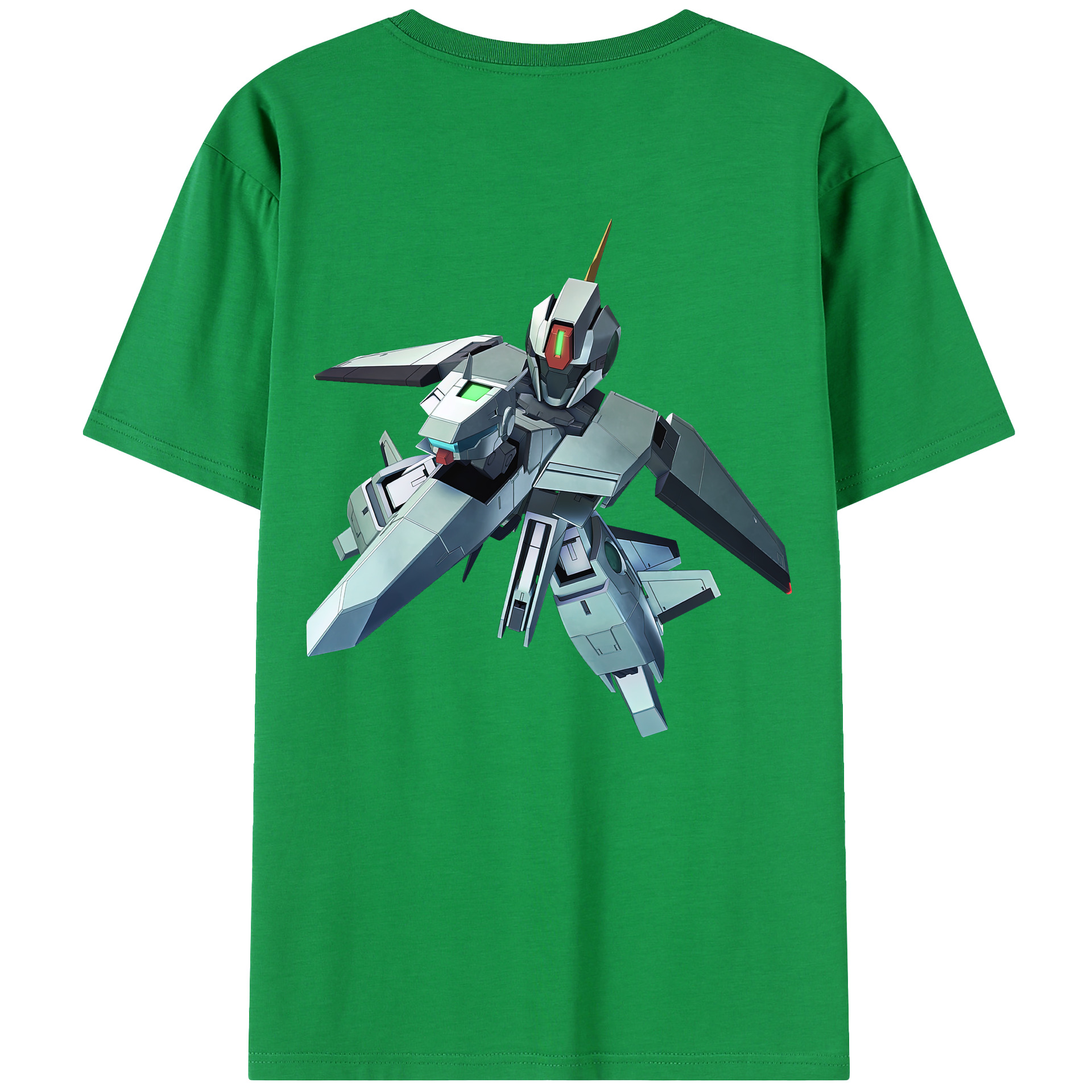 （画像用） 機動戦士ガンダム Mobile Suit Gundam 綿100％半袖Tシャツ（背面プリント）