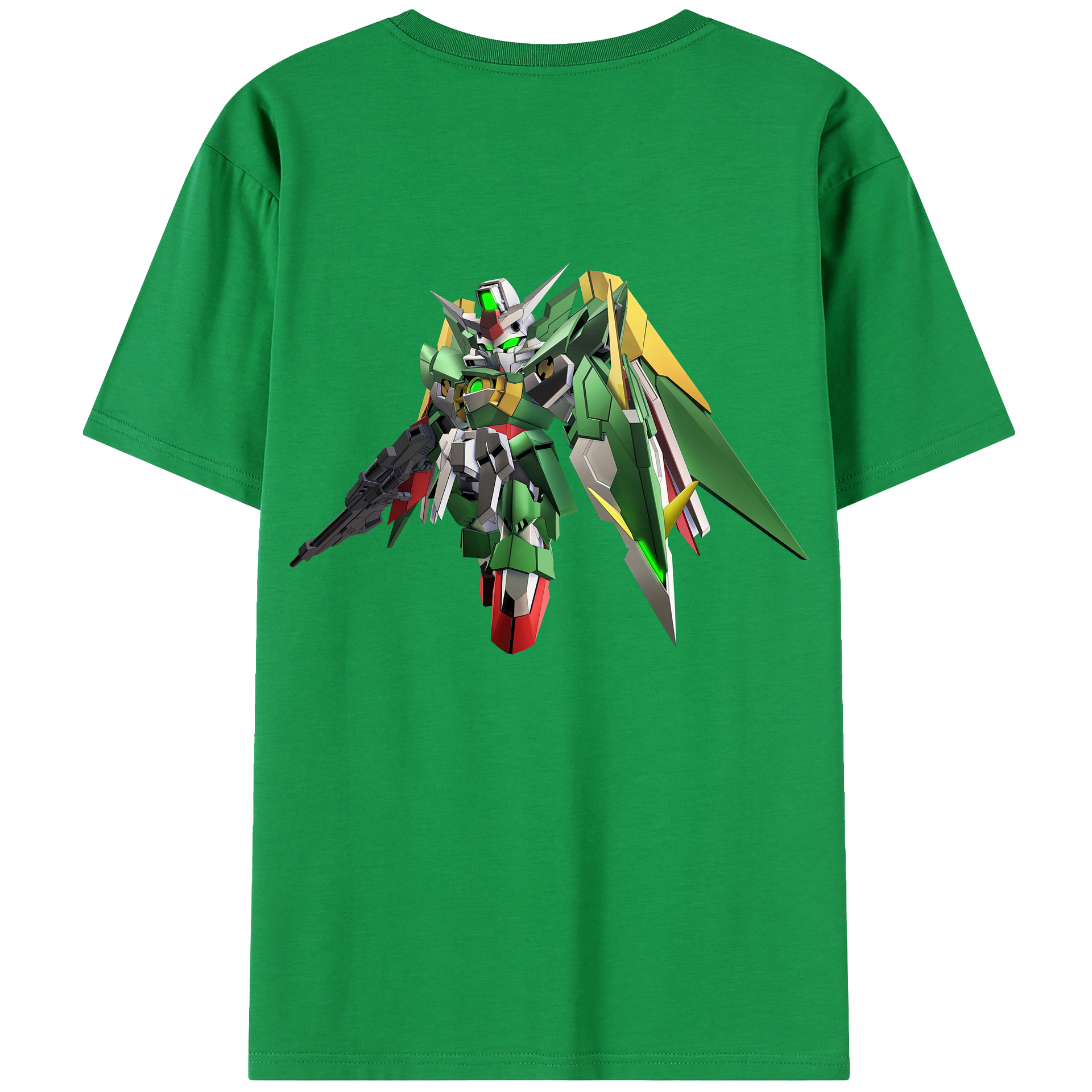 （画像用） 機動戦士ガンダム Mobile Suit Gundam 綿100％半袖Tシャツ（背面プリント）