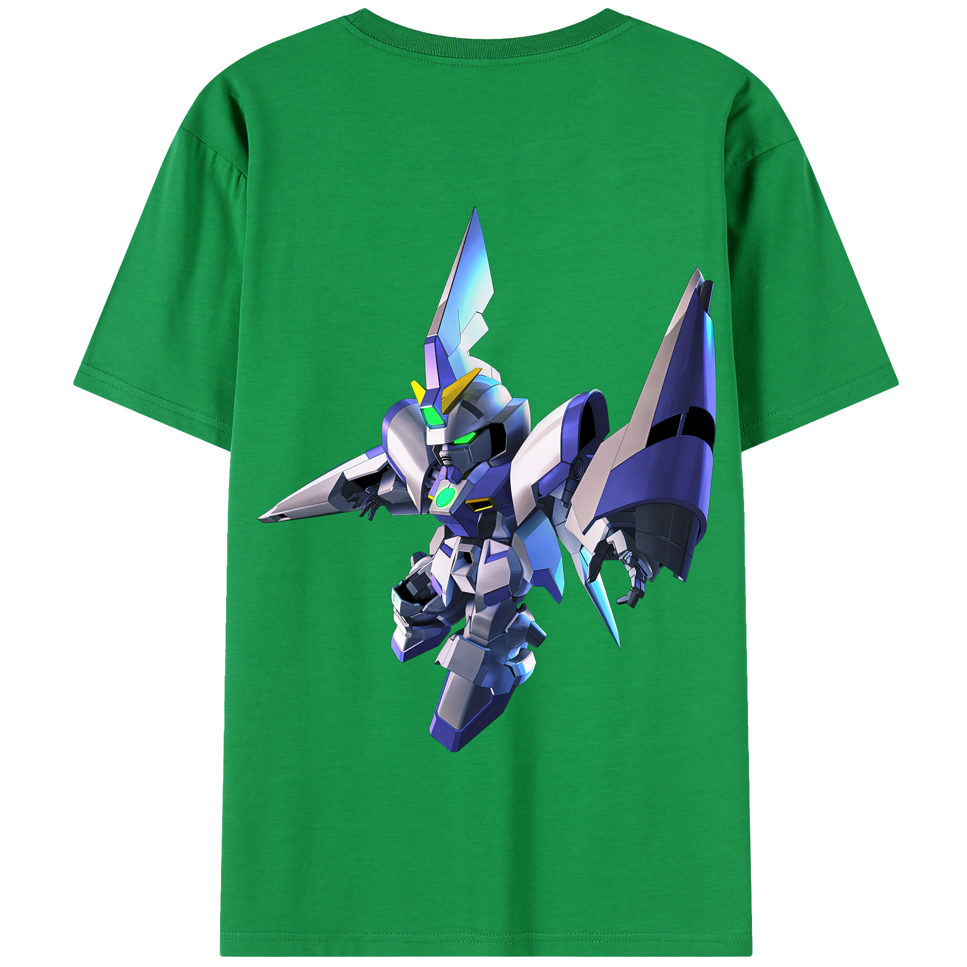 （画像用） 機動戦士ガンダム Mobile Suit Gundam 綿100％半袖Tシャツ（背面プリント）