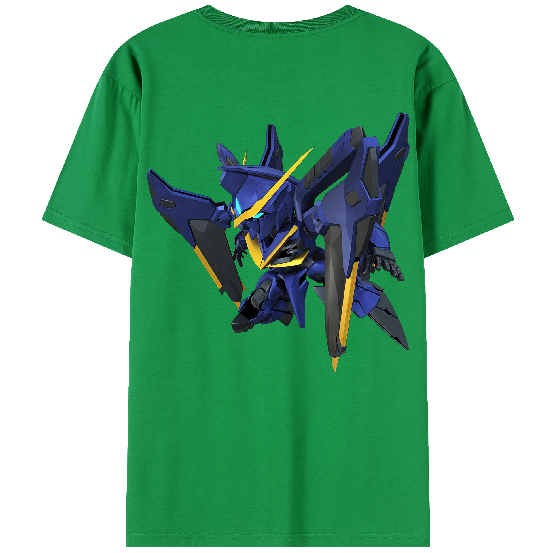 （画像用） 機動戦士ガンダム Mobile Suit Gundam 綿100％半袖Tシャツ（背面プリント）