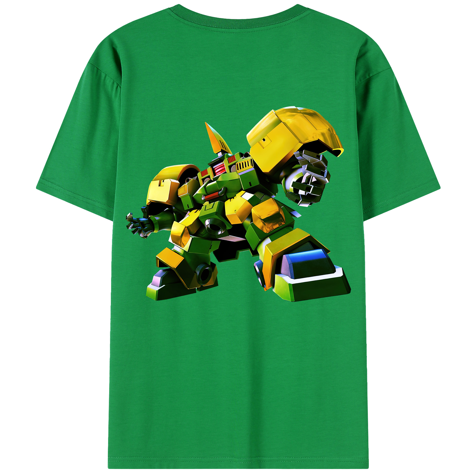 （画像用） 機動戦士ガンダム Mobile Suit Gundam 綿100％半袖Tシャツ（背面プリント）