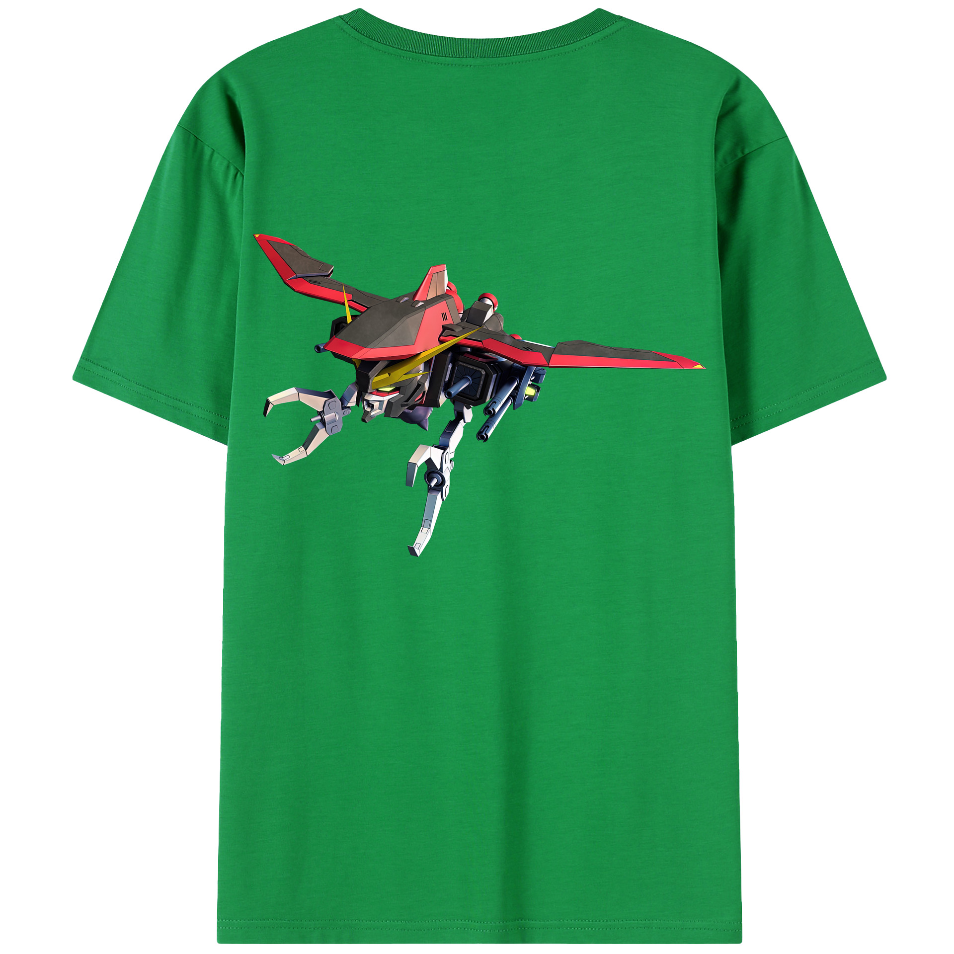 （画像用） 機動戦士ガンダム Mobile Suit Gundam 綿100％半袖Tシャツ（背面プリント）
