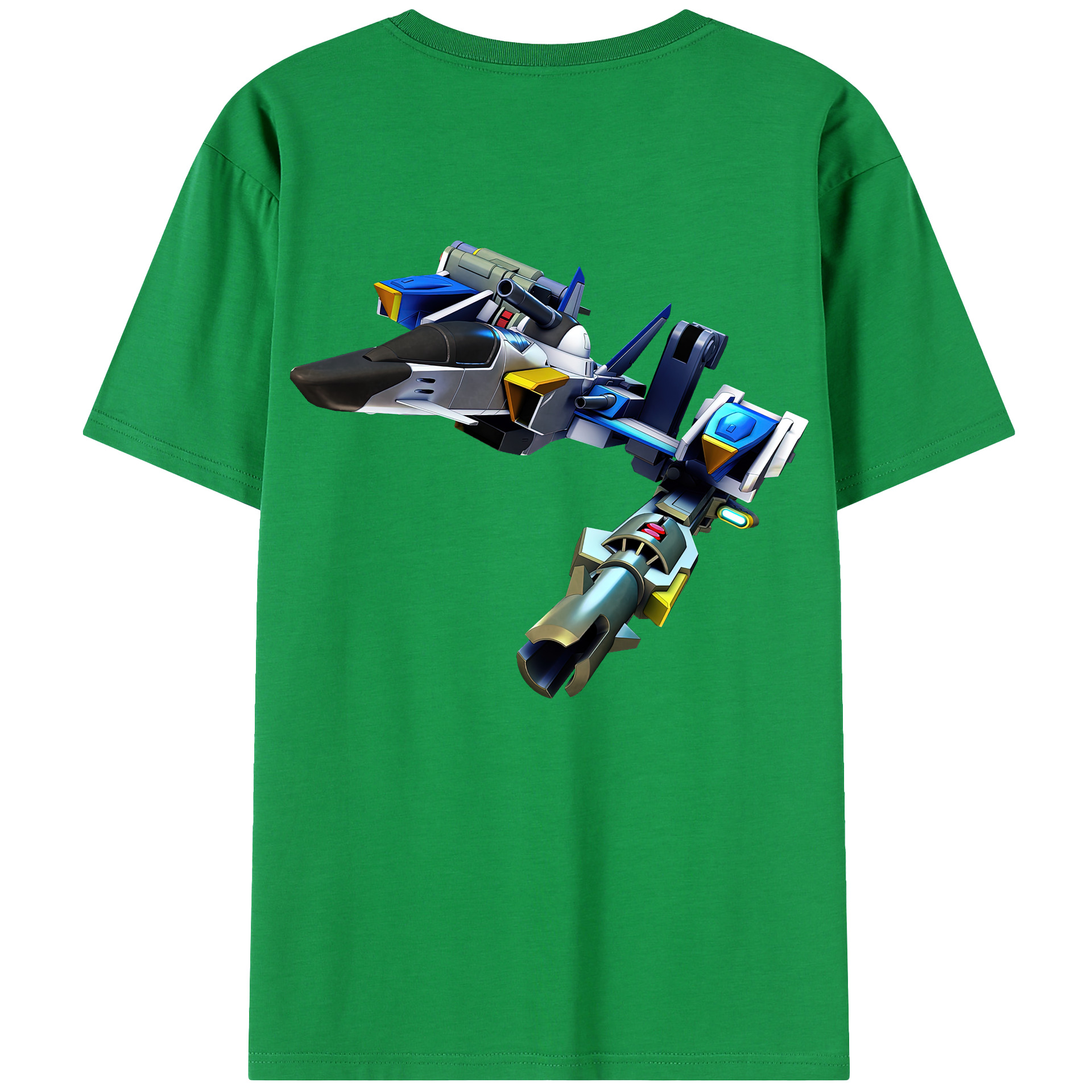 （画像用） 機動戦士ガンダム Mobile Suit Gundam 綿100％半袖Tシャツ（背面プリント）