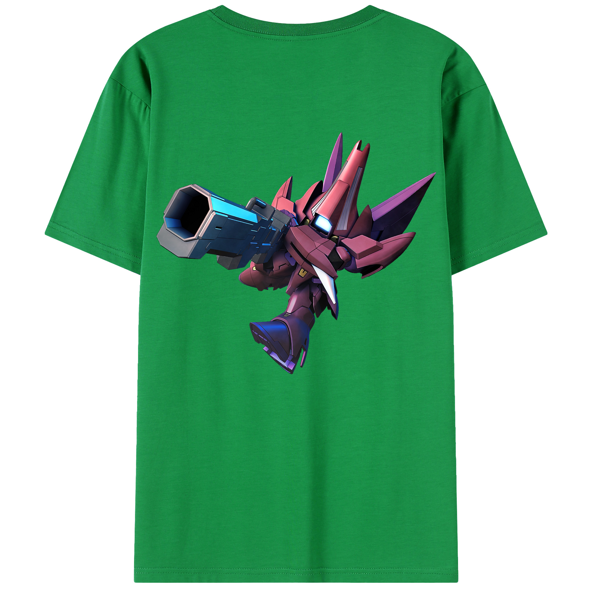 （画像用） 機動戦士ガンダム Mobile Suit Gundam 綿100％半袖Tシャツ（背面プリント）