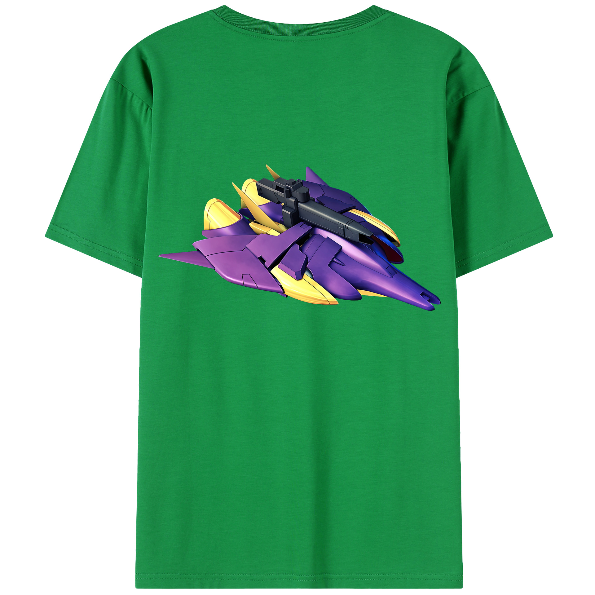 （画像用） 機動戦士ガンダム Mobile Suit Gundam 綿100％半袖Tシャツ（背面プリント）