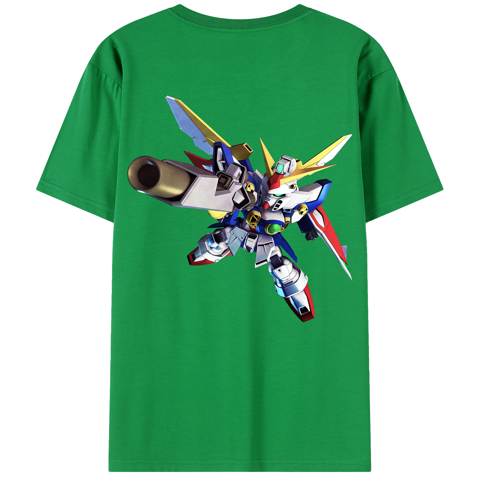 （画像用） 機動戦士ガンダム Mobile Suit Gundam 綿100％半袖Tシャツ（背面プリント）