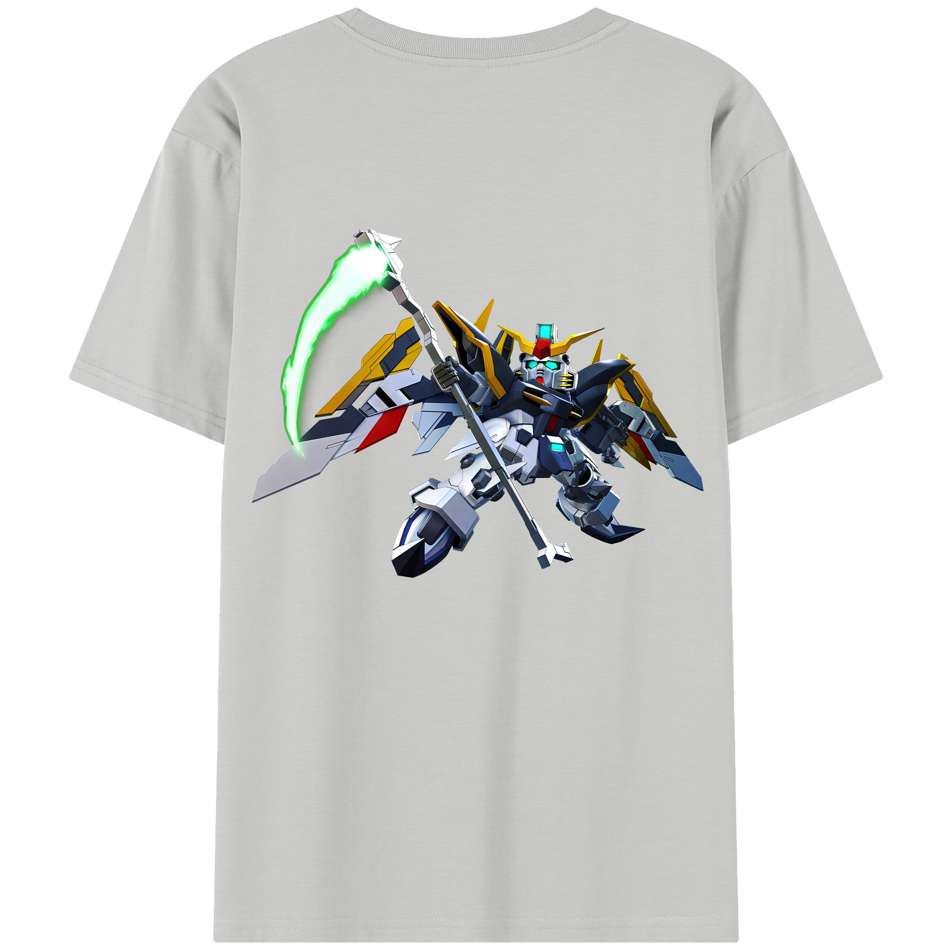 （画像用） 機動戦士ガンダム Mobile Suit Gundam 綿100％半袖Tシャツ（背面プリント）