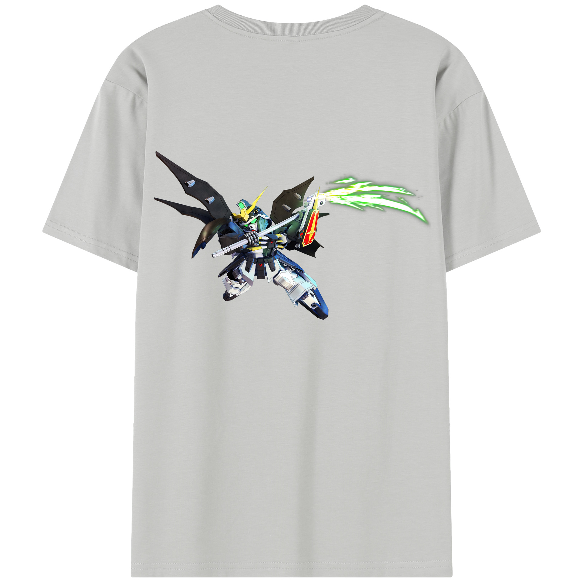 （画像用） 機動戦士ガンダム Mobile Suit Gundam 綿100％半袖Tシャツ（背面プリント）