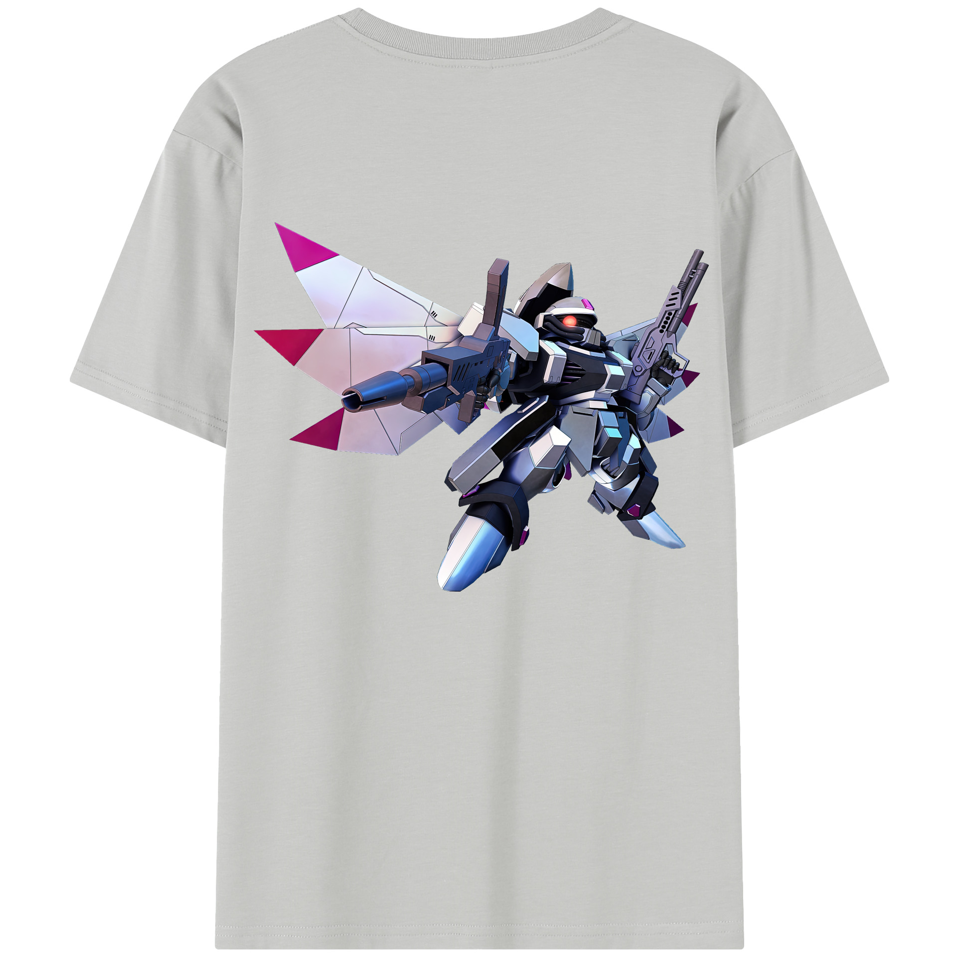 （画像用） 機動戦士ガンダム Mobile Suit Gundam 綿100％半袖Tシャツ（背面プリント）