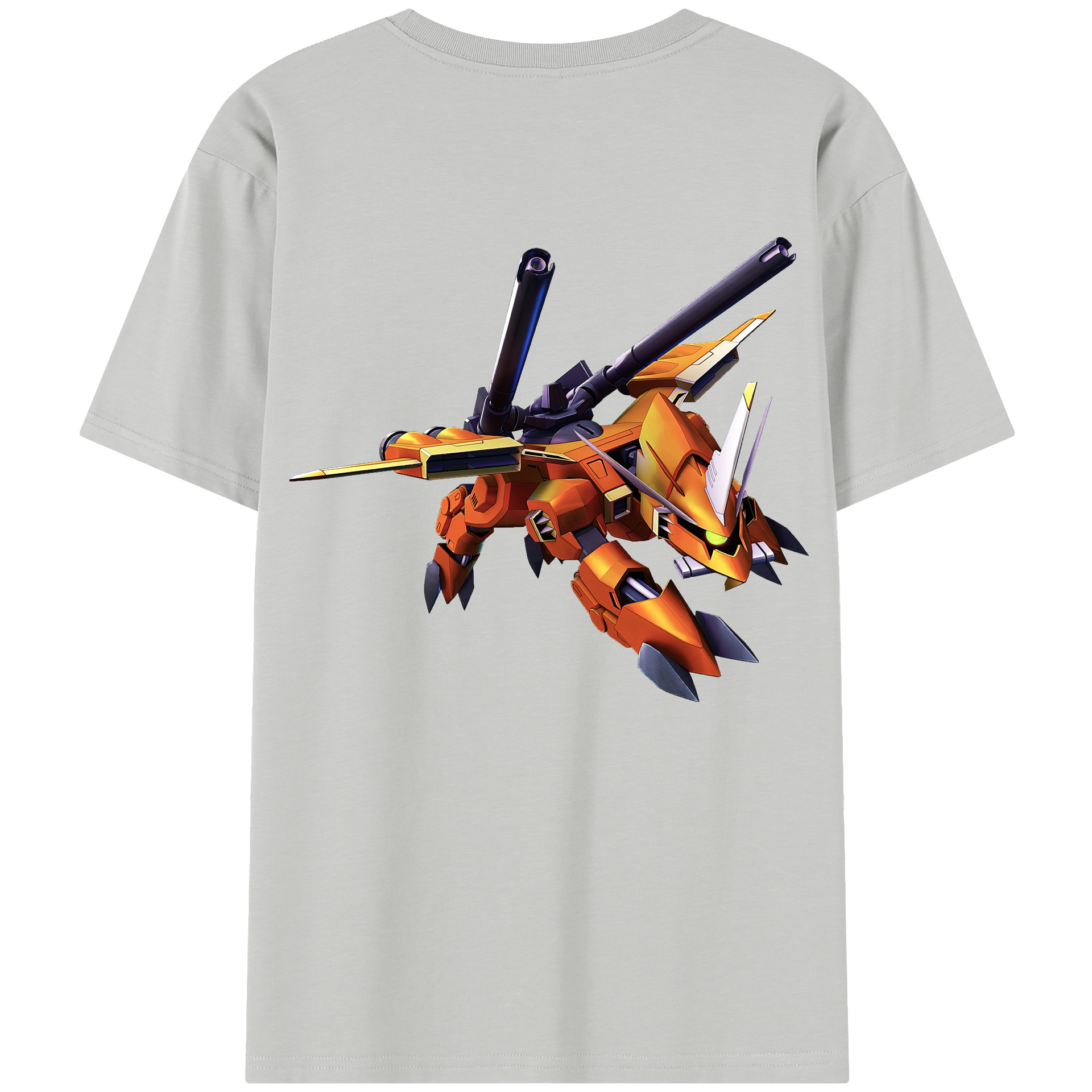 （画像用） 機動戦士ガンダム Mobile Suit Gundam 綿100％半袖Tシャツ（背面プリント）