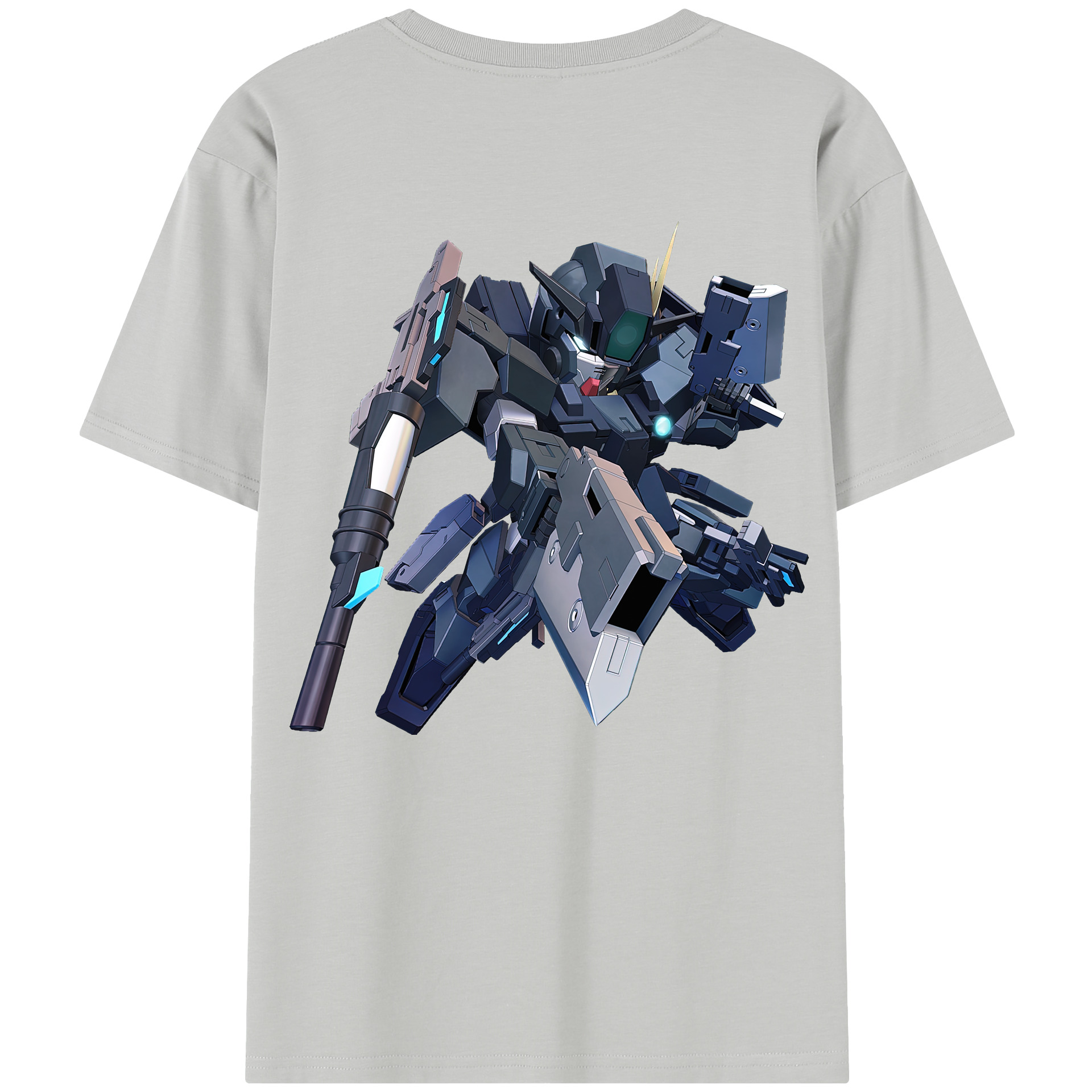 （画像用） 機動戦士ガンダム Mobile Suit Gundam 綿100％半袖Tシャツ（背面プリント）