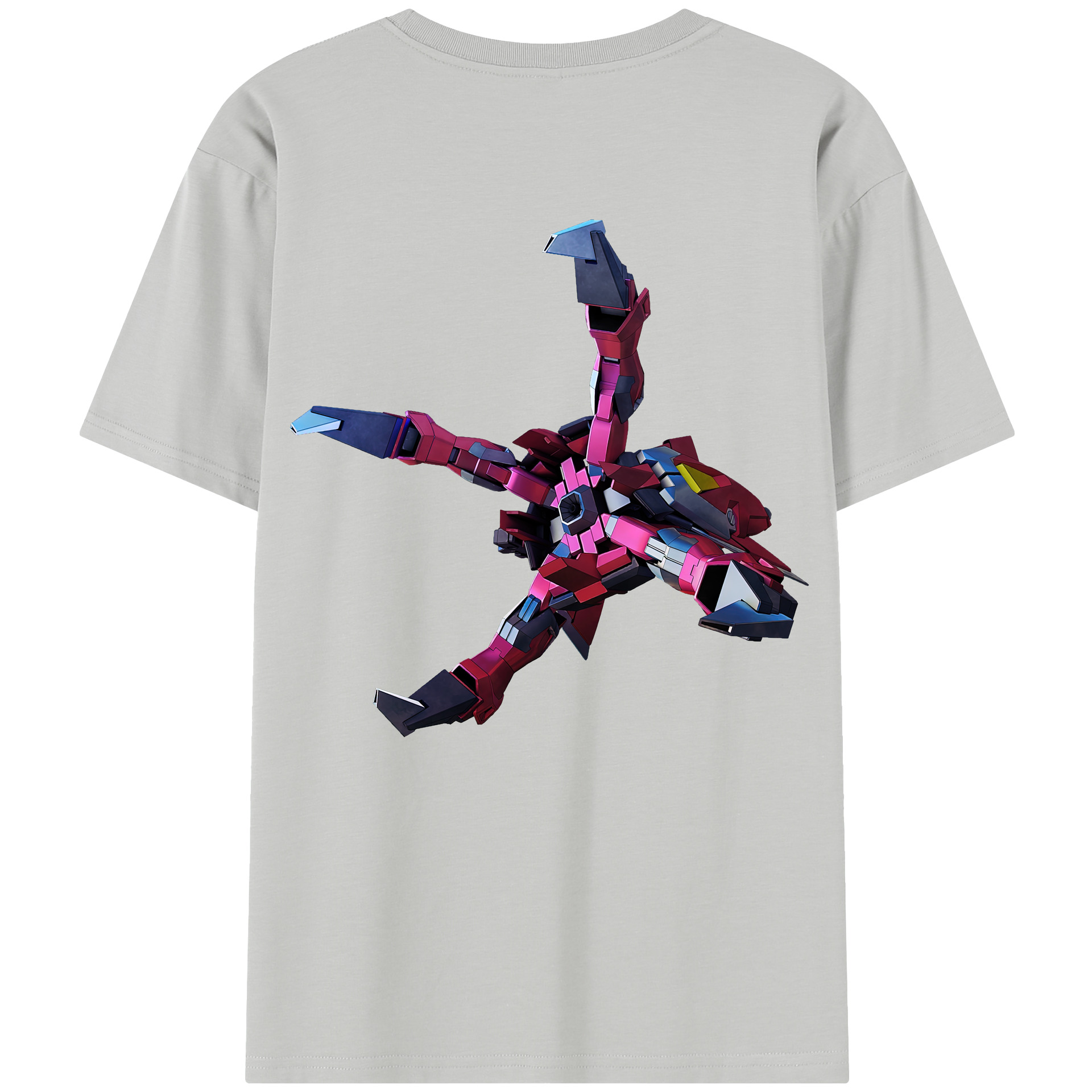 （画像用） 機動戦士ガンダム Mobile Suit Gundam 綿100％半袖Tシャツ（背面プリント）
