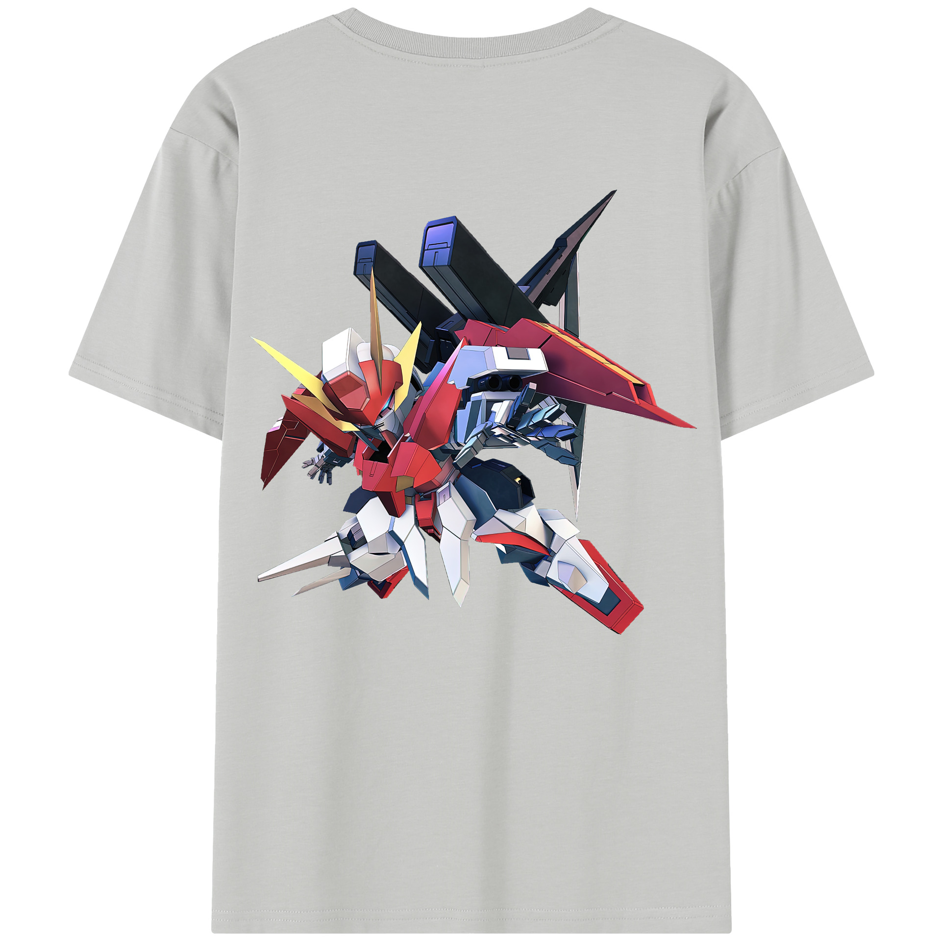 （画像用） 機動戦士ガンダム Mobile Suit Gundam 綿100％半袖Tシャツ（背面プリント）