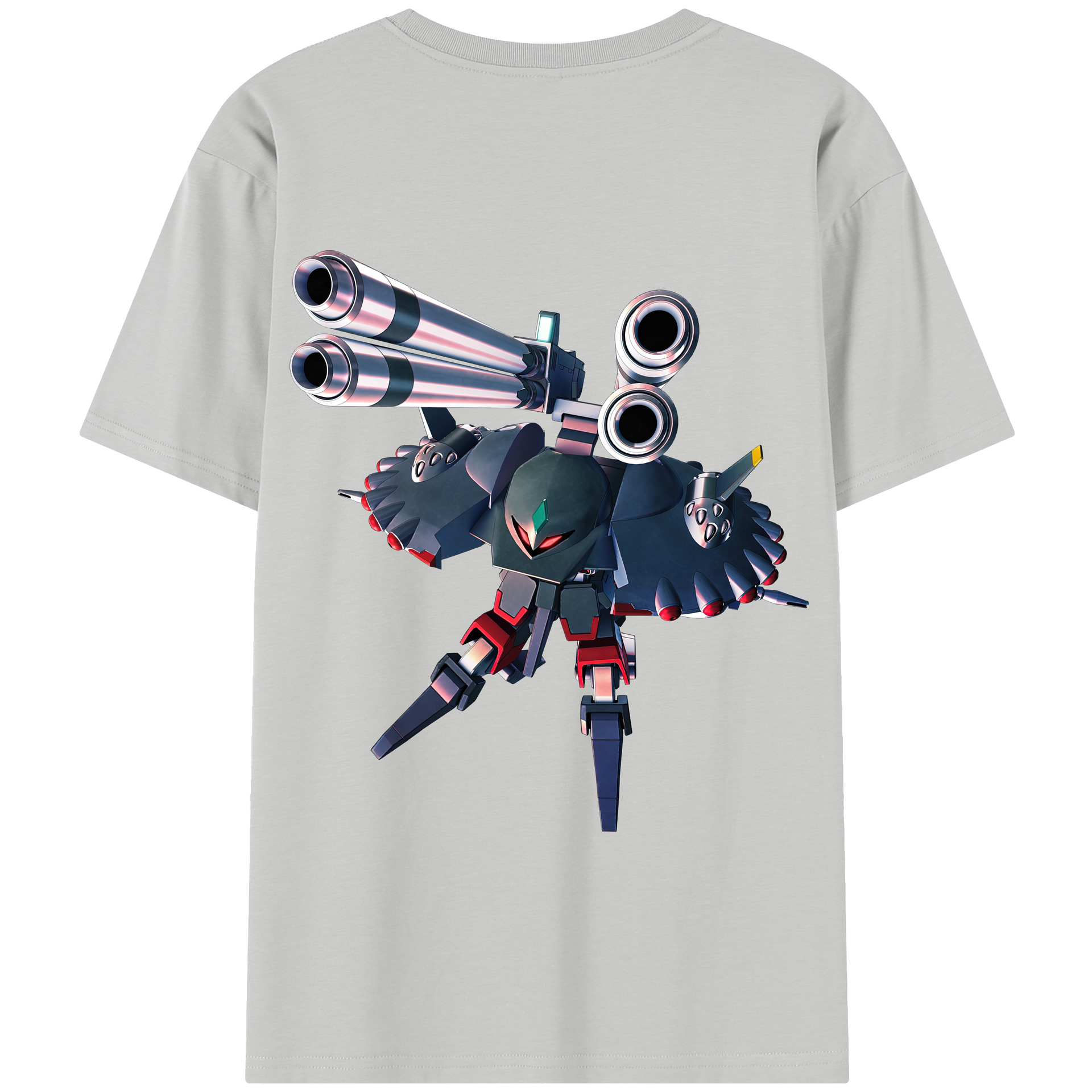 （画像用） 機動戦士ガンダム Mobile Suit Gundam 綿100％半袖Tシャツ（背面プリント）