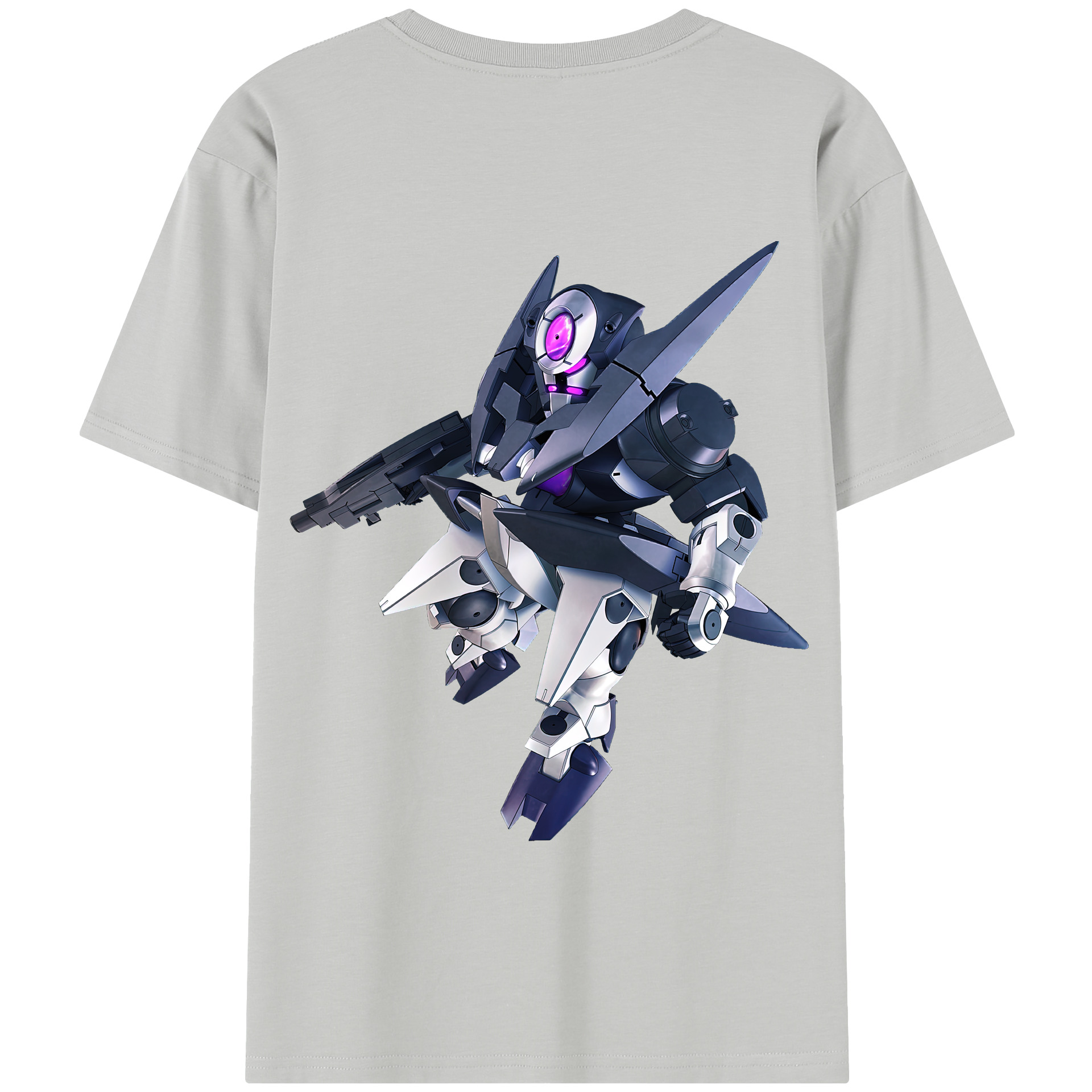 （画像用） 機動戦士ガンダム Mobile Suit Gundam 綿100％半袖Tシャツ（背面プリント）