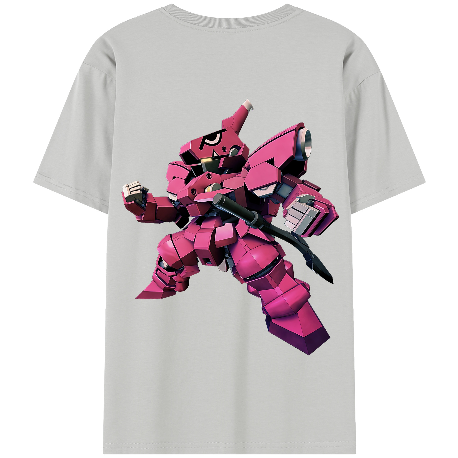 （画像用） 機動戦士ガンダム Mobile Suit Gundam 綿100％半袖Tシャツ（背面プリント）