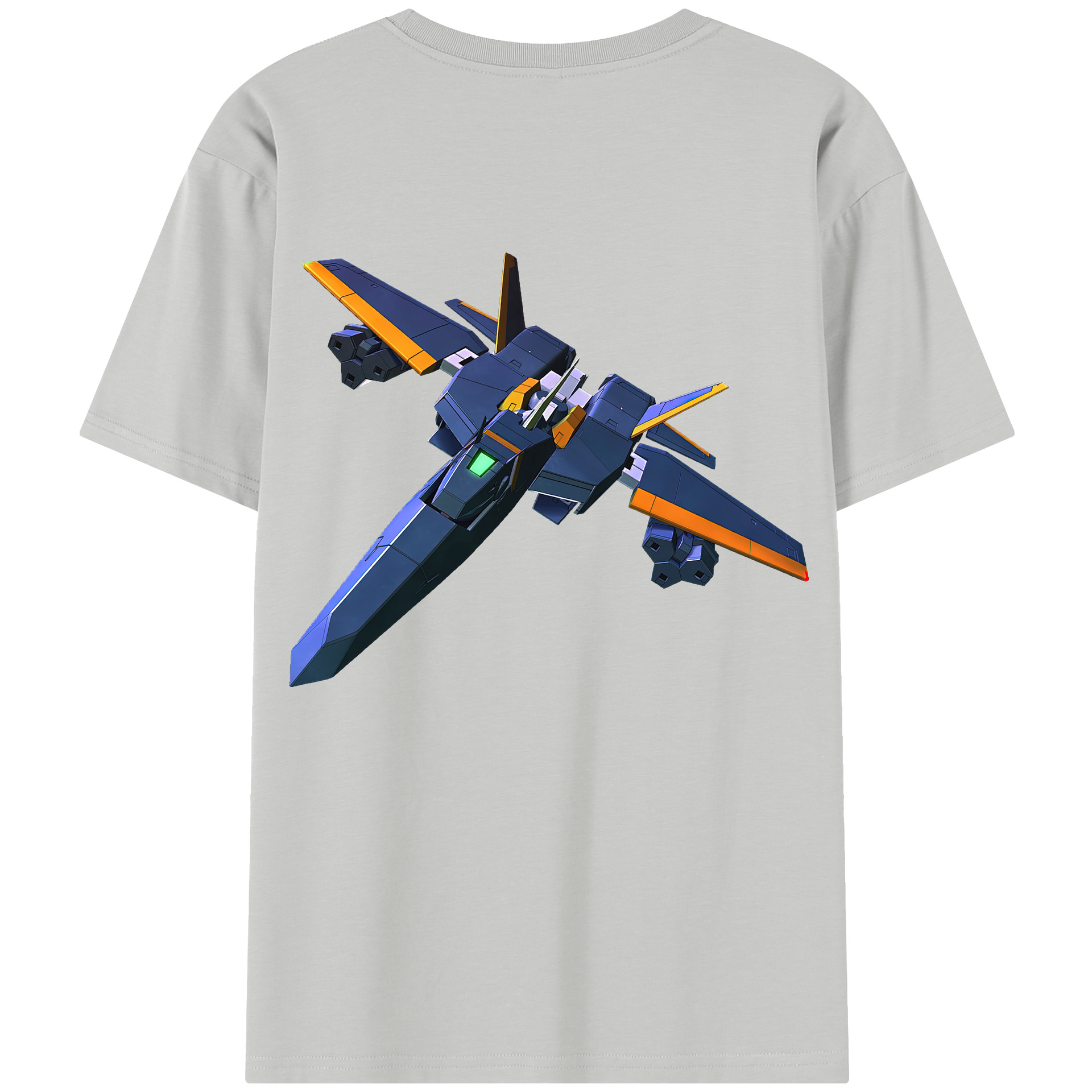（画像用） 機動戦士ガンダム Mobile Suit Gundam 綿100％半袖Tシャツ（背面プリント）