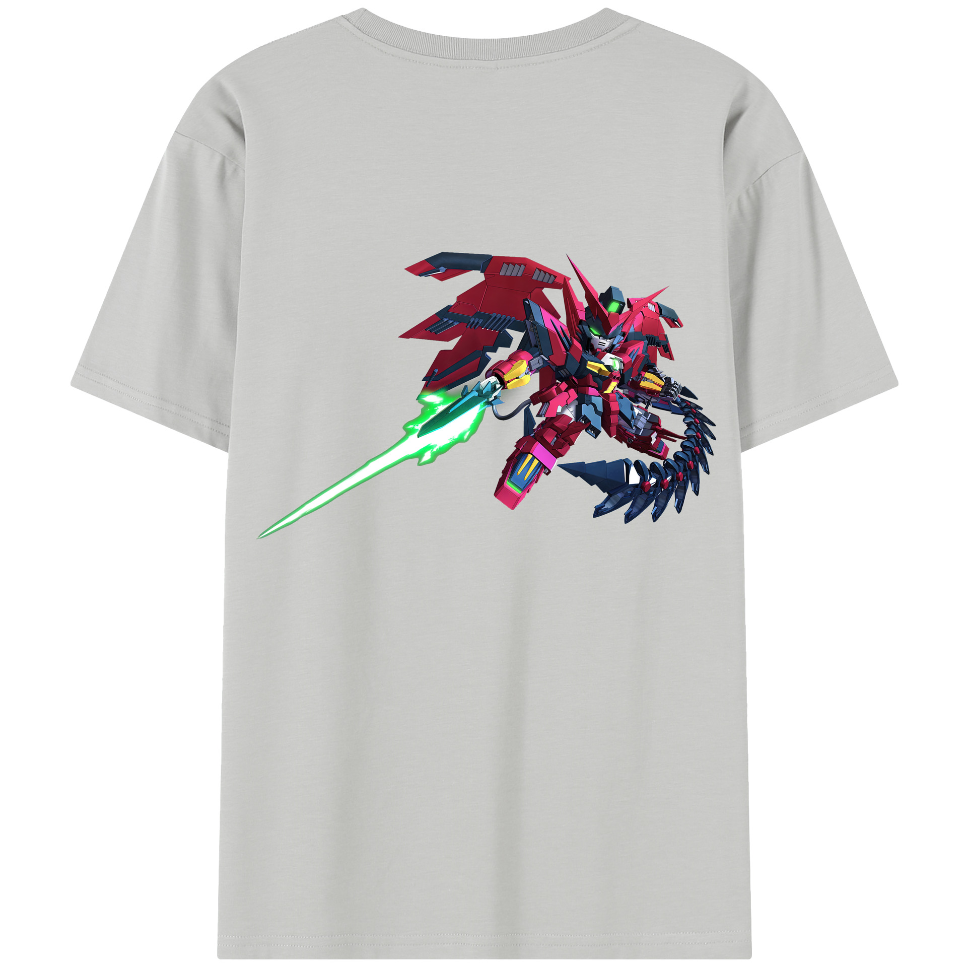 （画像用） 機動戦士ガンダム Mobile Suit Gundam 綿100％半袖Tシャツ（背面プリント）