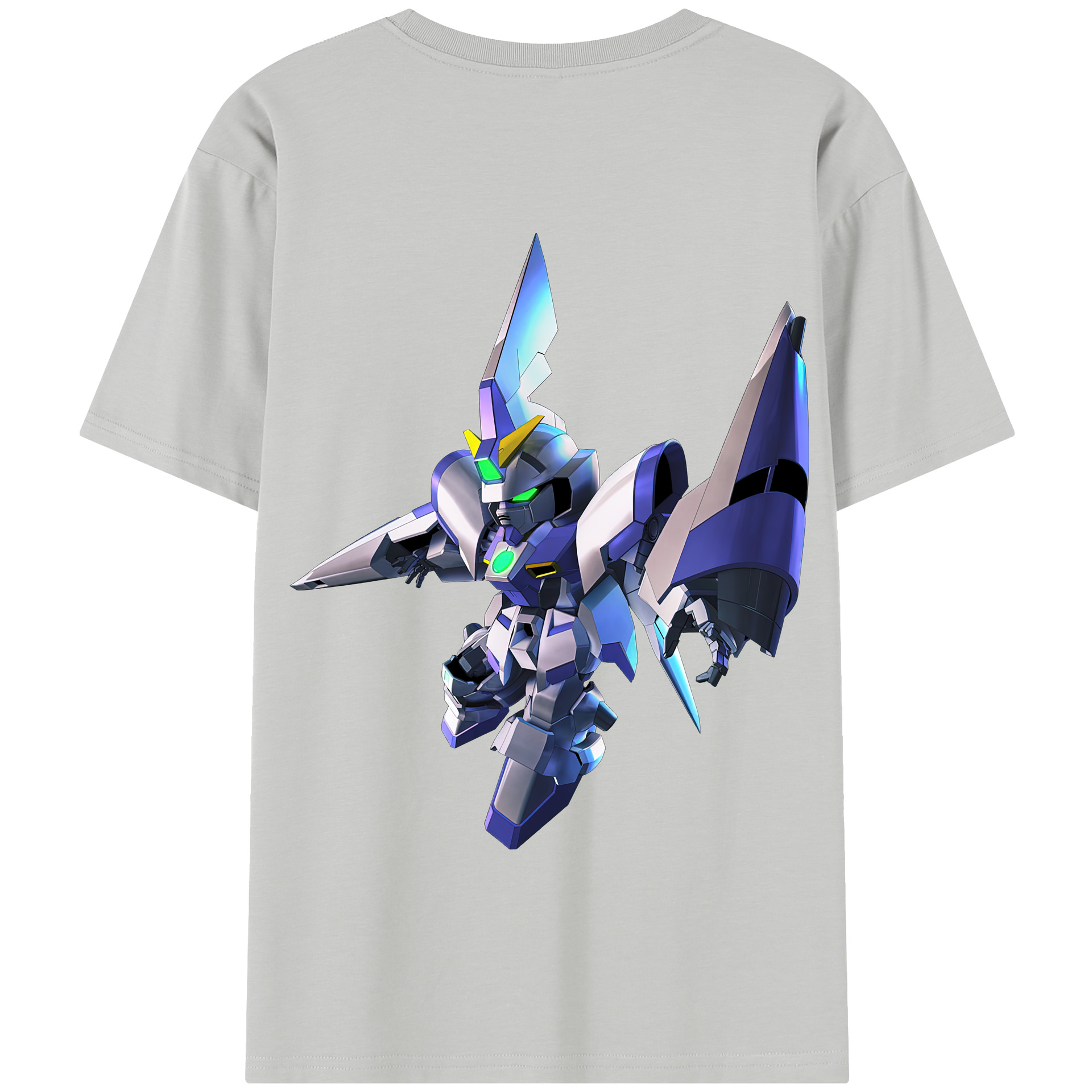（画像用） 機動戦士ガンダム Mobile Suit Gundam 綿100％半袖Tシャツ（背面プリント）