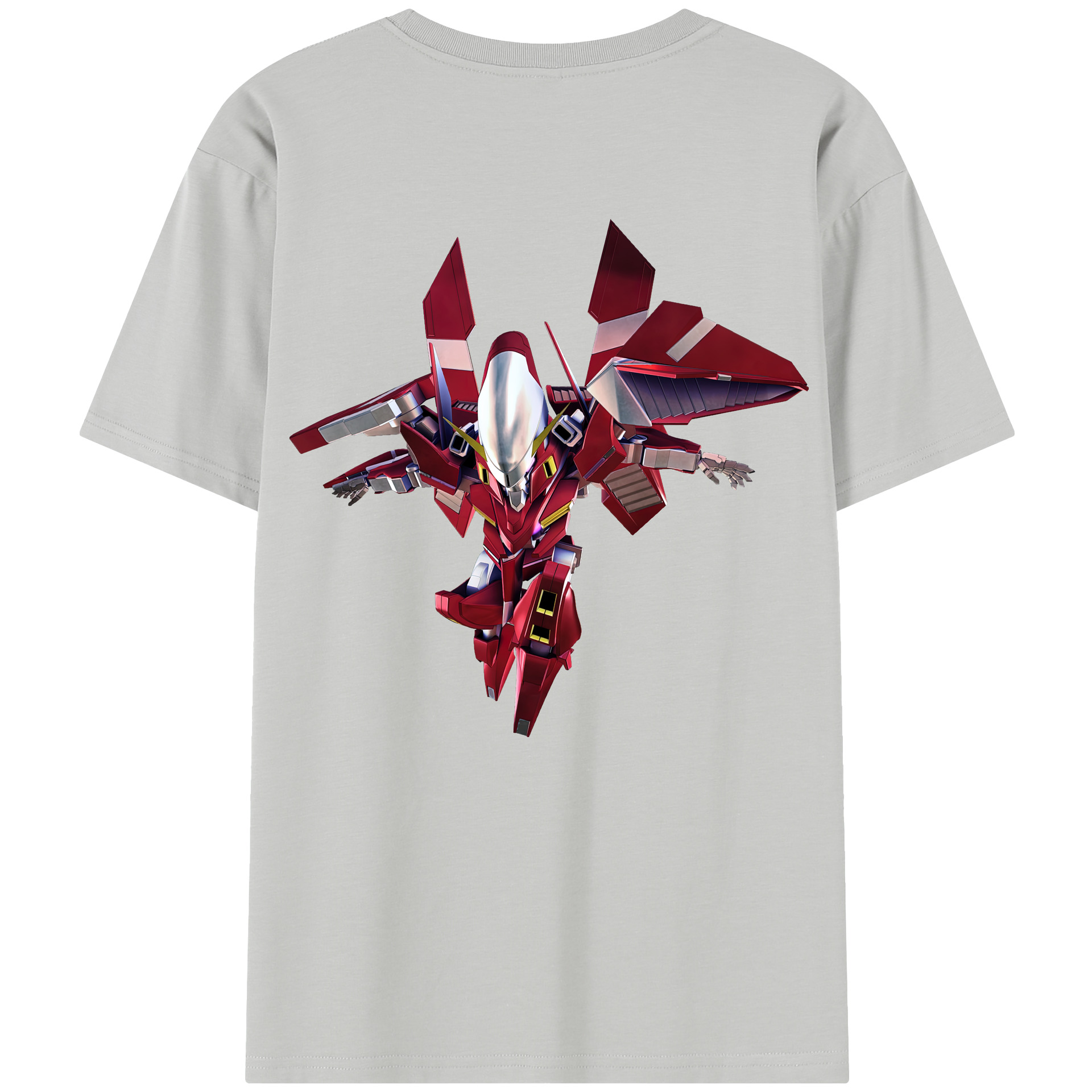 （画像用） 機動戦士ガンダム Mobile Suit Gundam 綿100％半袖Tシャツ（背面プリント）
