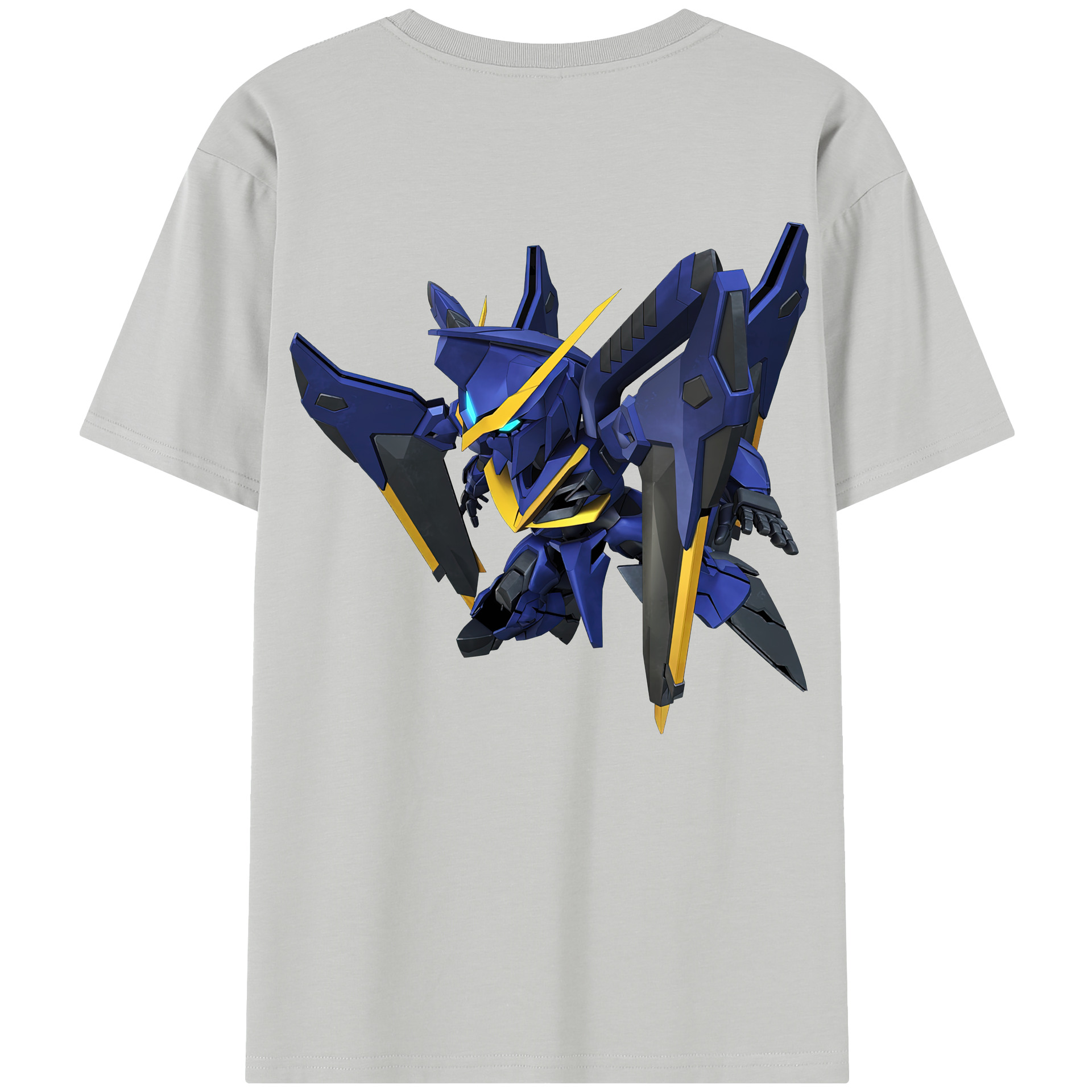 （画像用） 機動戦士ガンダム Mobile Suit Gundam 綿100％半袖Tシャツ（背面プリント）