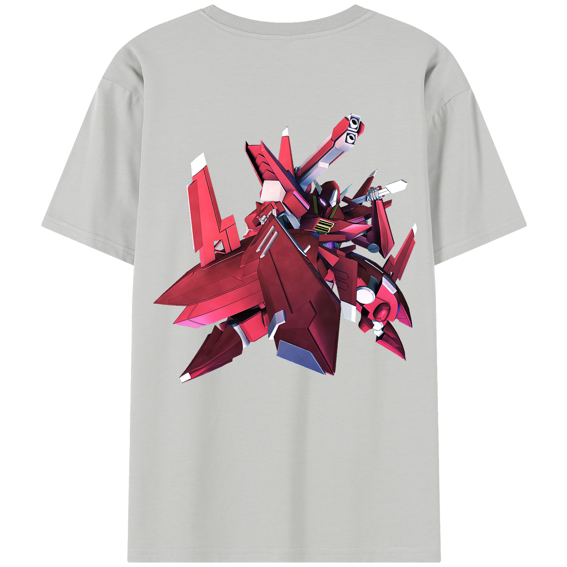 （画像用） 機動戦士ガンダム Mobile Suit Gundam 綿100％半袖Tシャツ（背面プリント）