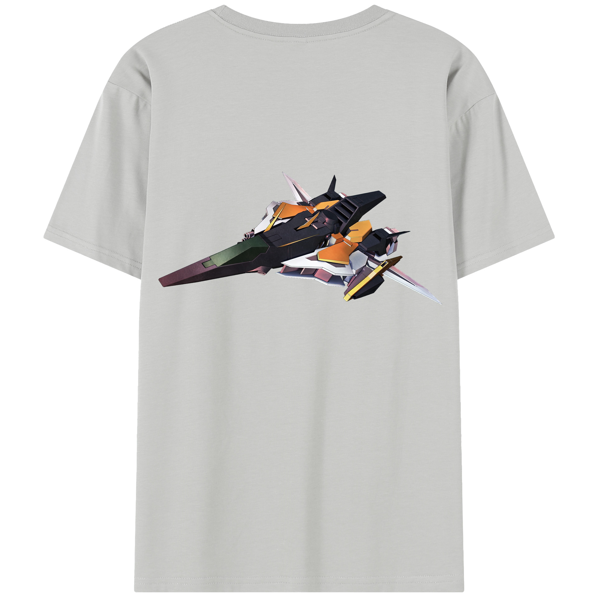 （画像用） 機動戦士ガンダム Mobile Suit Gundam 綿100％半袖Tシャツ（背面プリント）