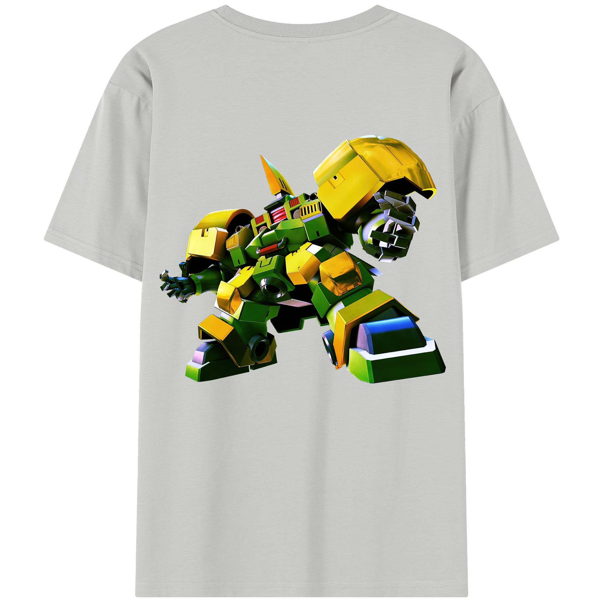 （画像用） 機動戦士ガンダム Mobile Suit Gundam 綿100％半袖Tシャツ（背面プリント）
