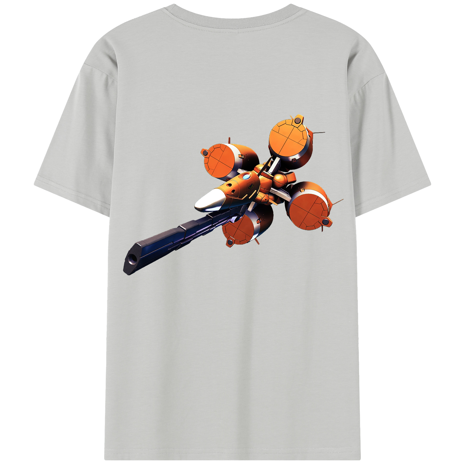 （画像用） 機動戦士ガンダム Mobile Suit Gundam 綿100％半袖Tシャツ（背面プリント）