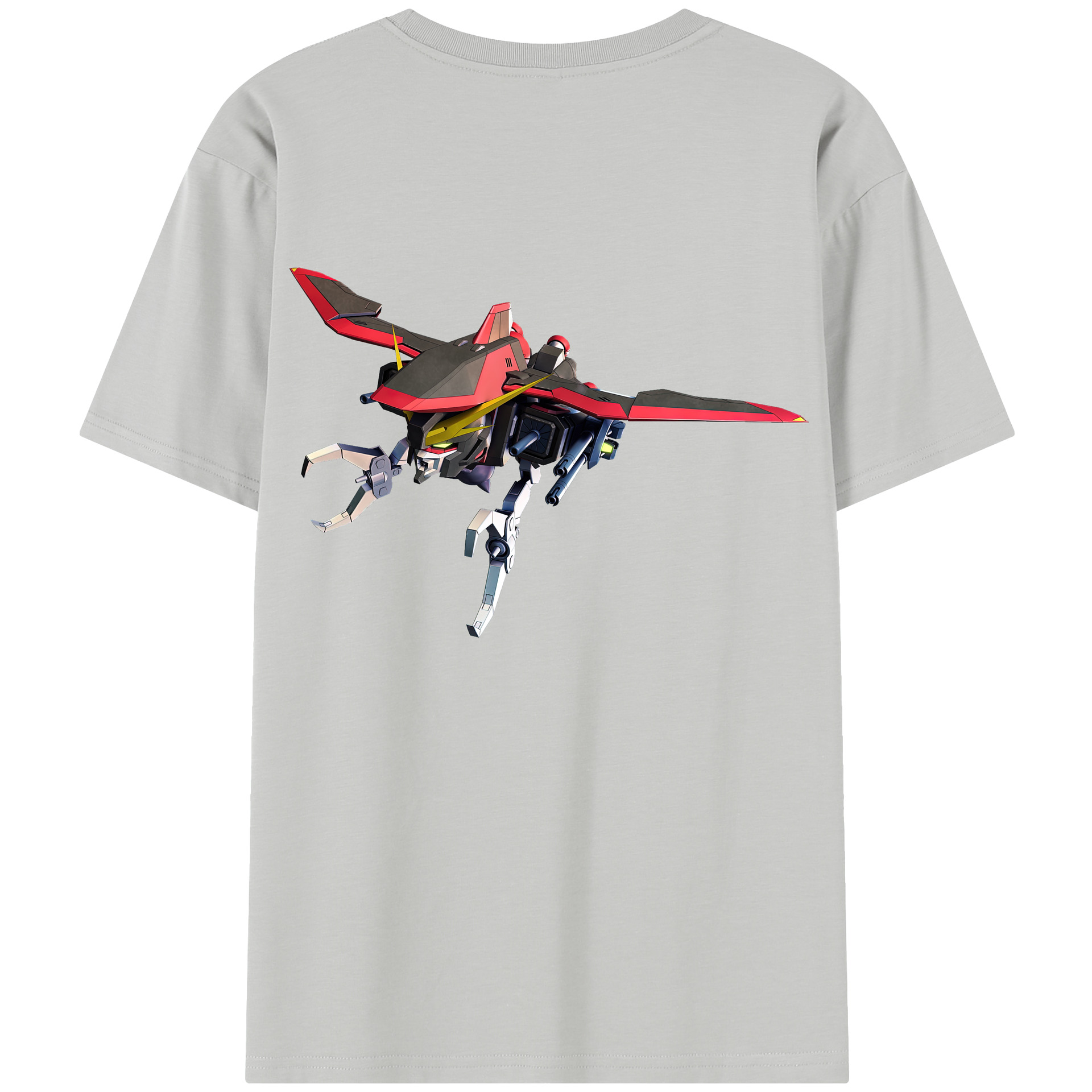 （画像用） 機動戦士ガンダム Mobile Suit Gundam 綿100％半袖Tシャツ（背面プリント）