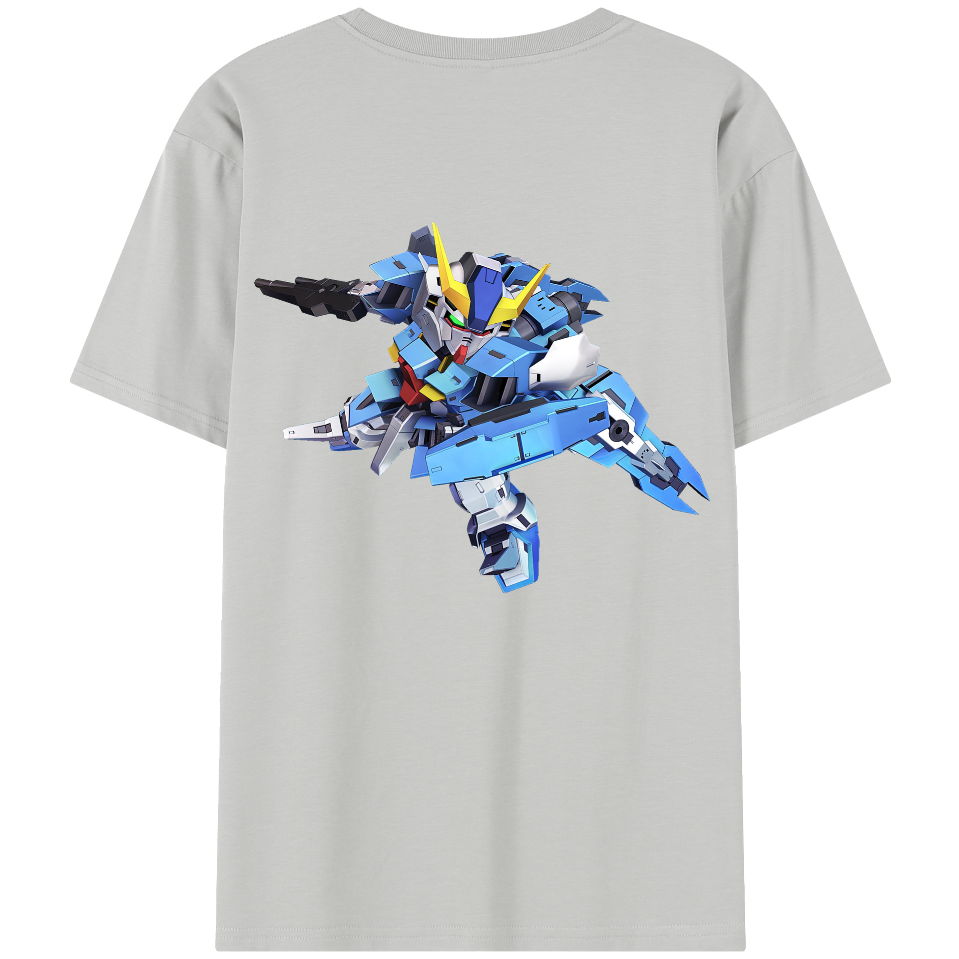（画像用） 機動戦士ガンダム Mobile Suit Gundam 綿100％半袖Tシャツ（背面プリント）
