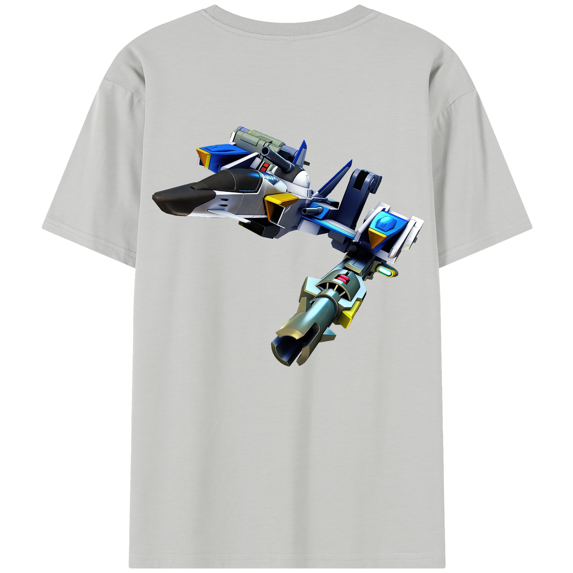（画像用） 機動戦士ガンダム Mobile Suit Gundam 綿100％半袖Tシャツ（背面プリント）