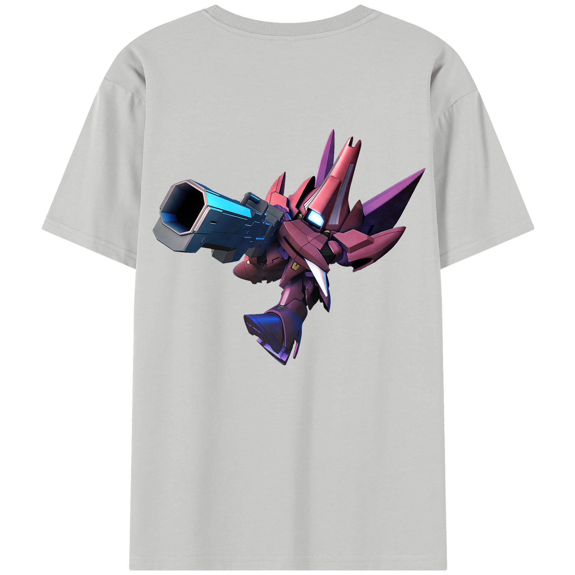 （画像用） 機動戦士ガンダム Mobile Suit Gundam 綿100％半袖Tシャツ（背面プリント）