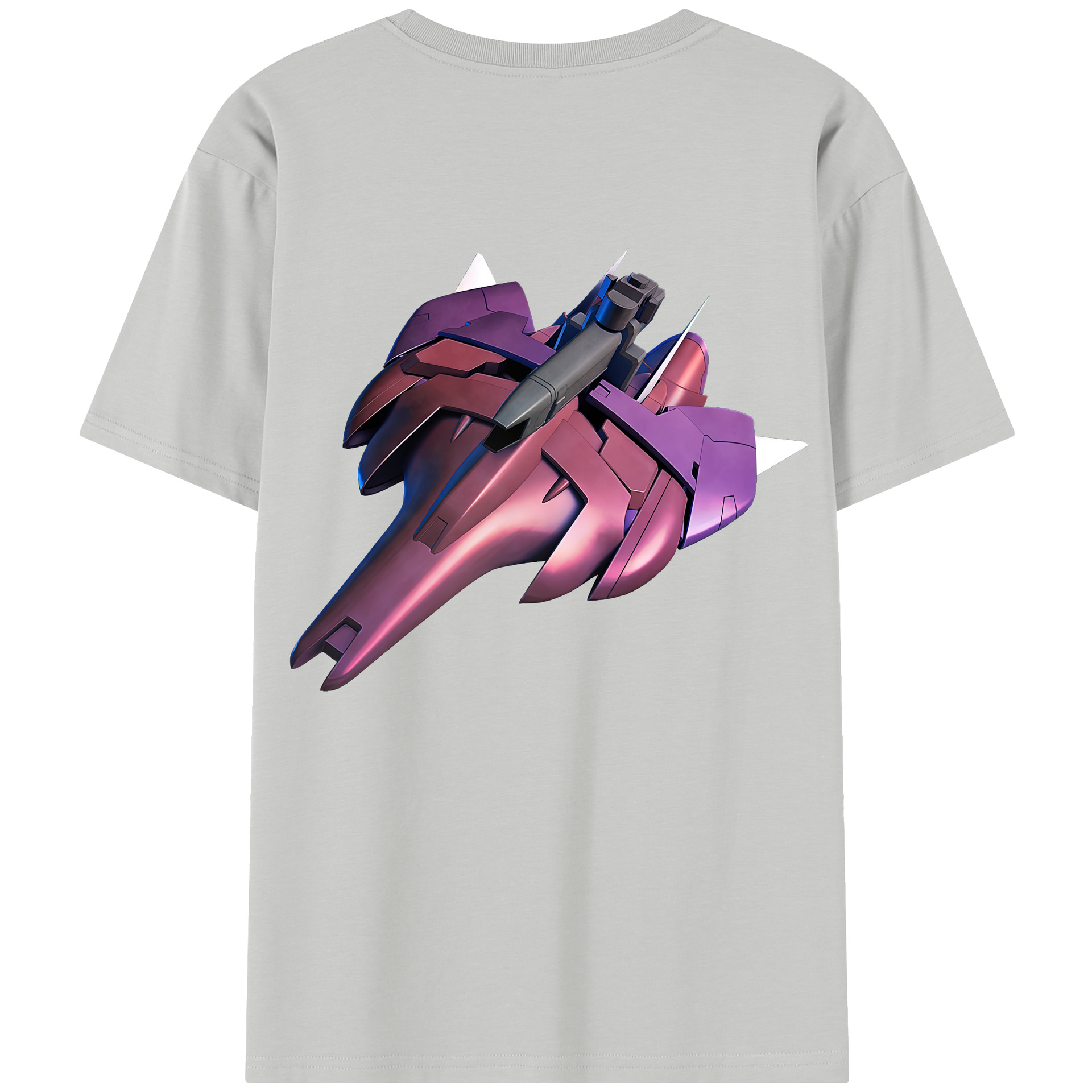 （画像用） 機動戦士ガンダム Mobile Suit Gundam 綿100％半袖Tシャツ（背面プリント）