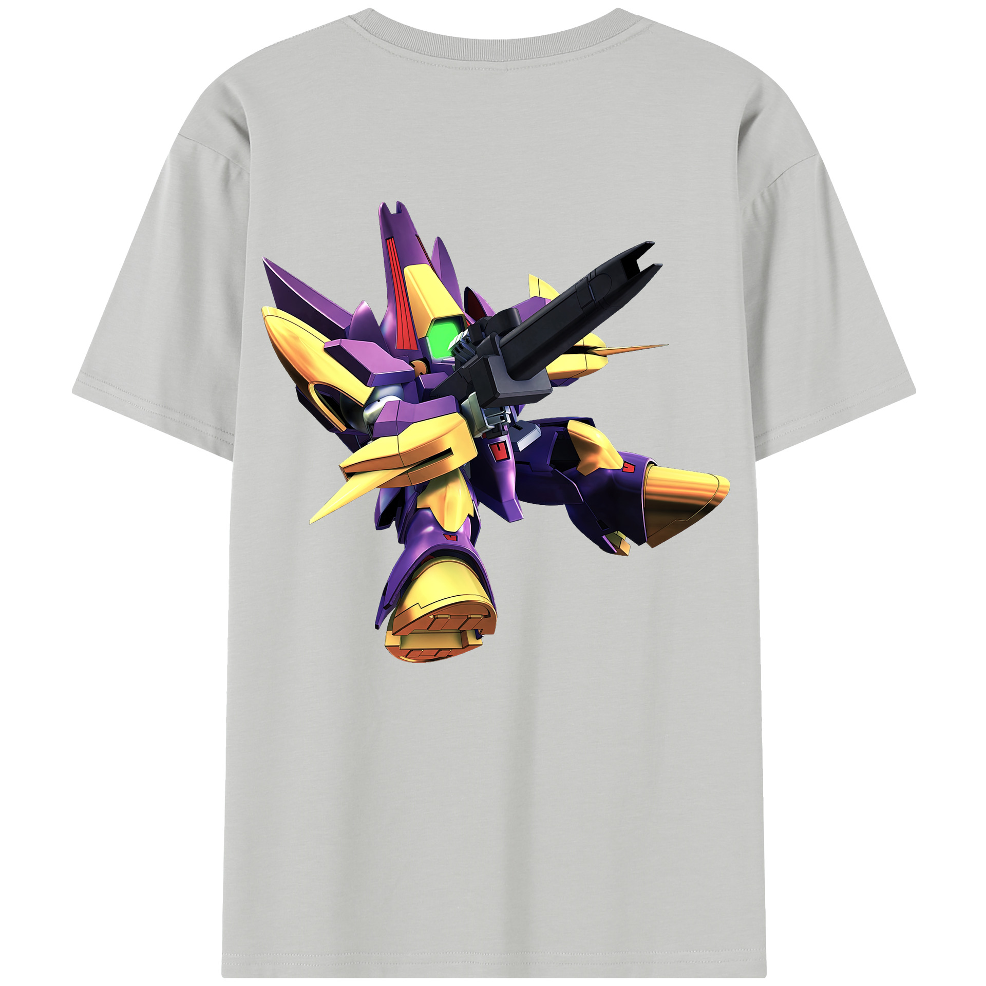 （画像用） 機動戦士ガンダム Mobile Suit Gundam 綿100％半袖Tシャツ（背面プリント）
