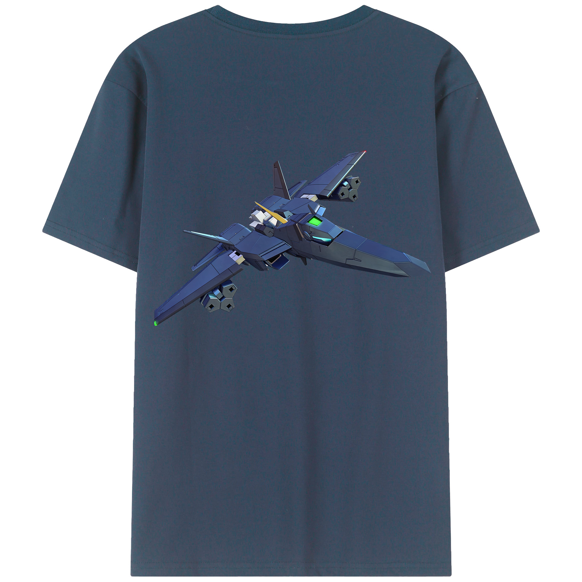 （画像用） 機動戦士ガンダム Mobile Suit Gundam 綿100％半袖Tシャツ（背面プリント）
