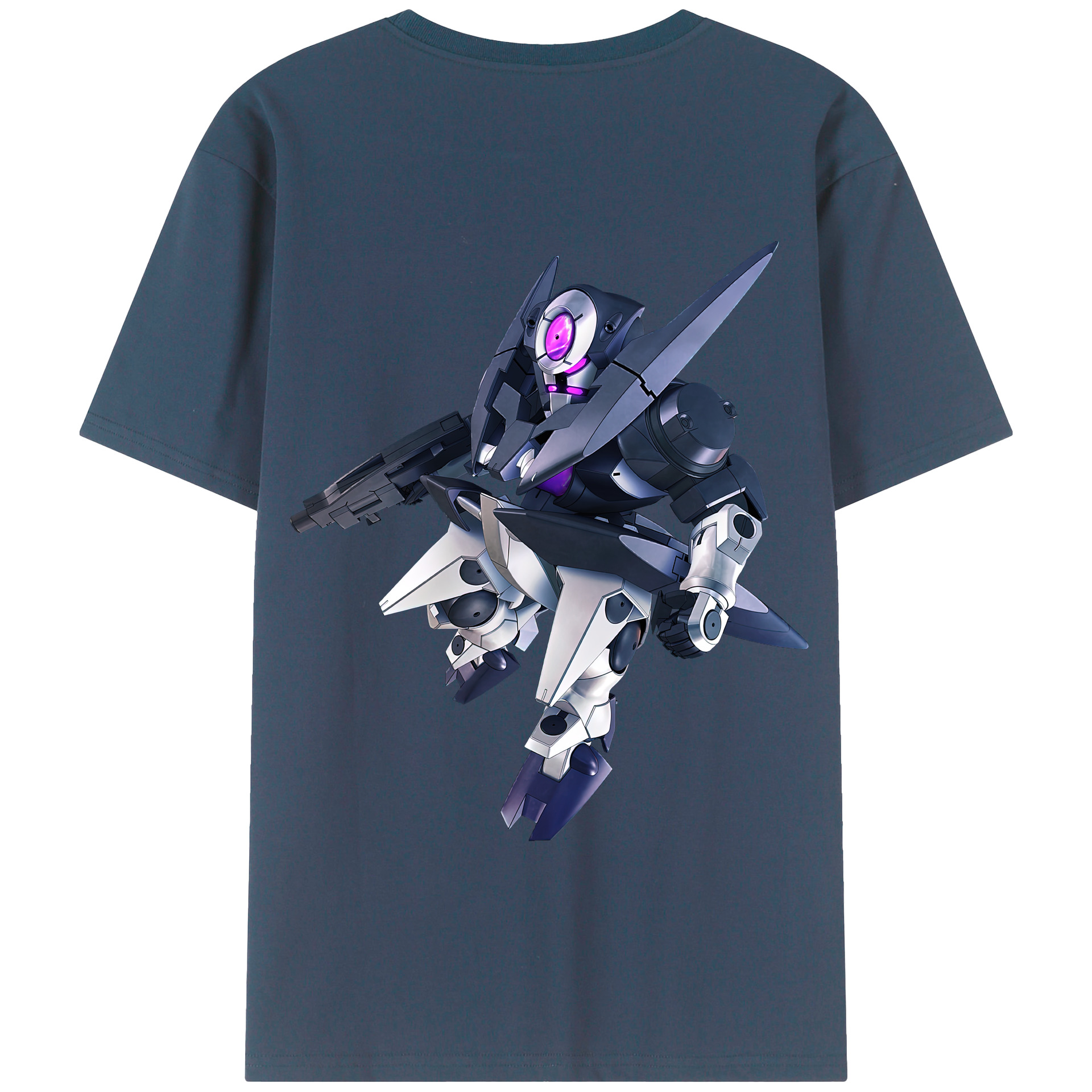 （画像用） 機動戦士ガンダム Mobile Suit Gundam 綿100％半袖Tシャツ（背面プリント）