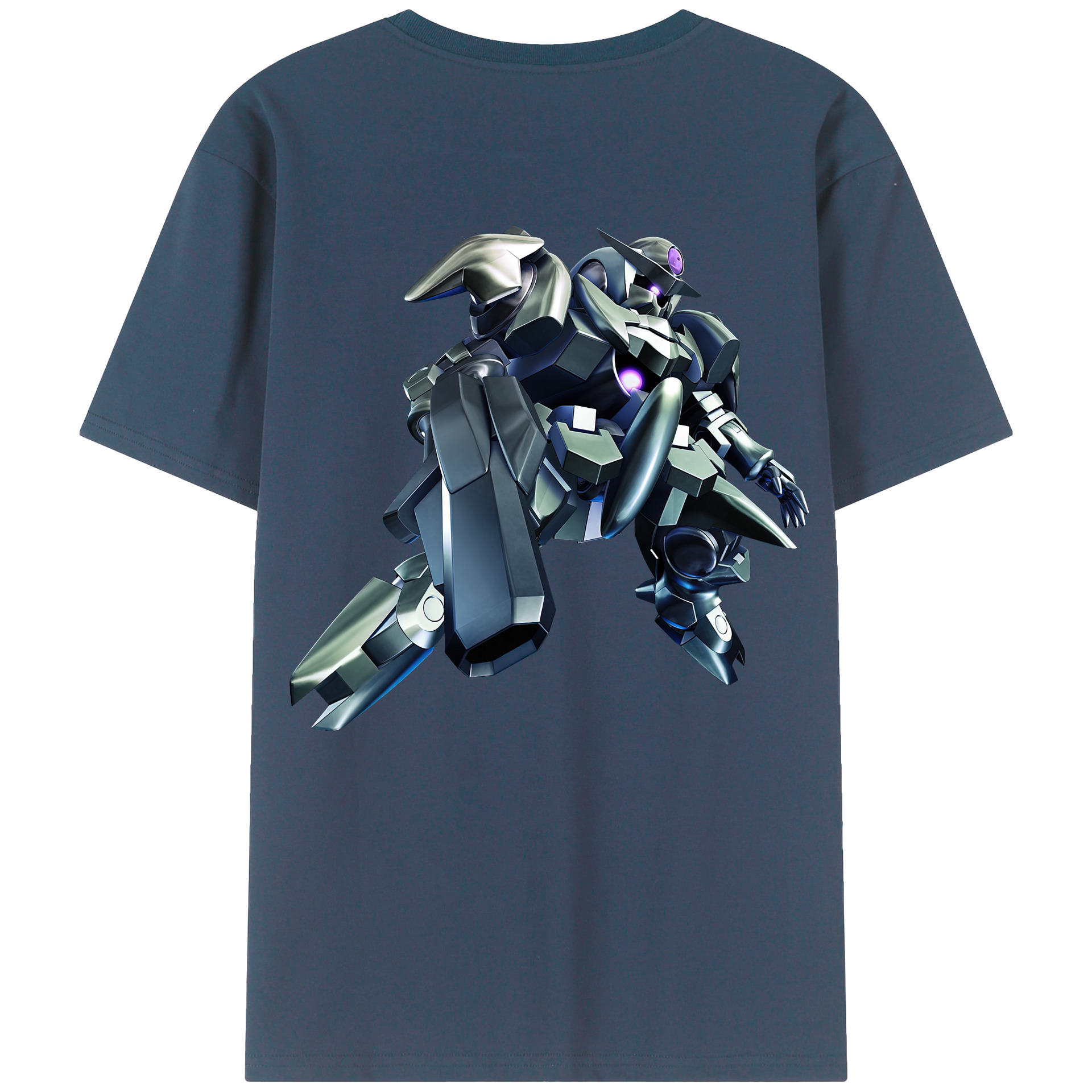 （画像用） 機動戦士ガンダム Mobile Suit Gundam 綿100％半袖Tシャツ（背面プリント）