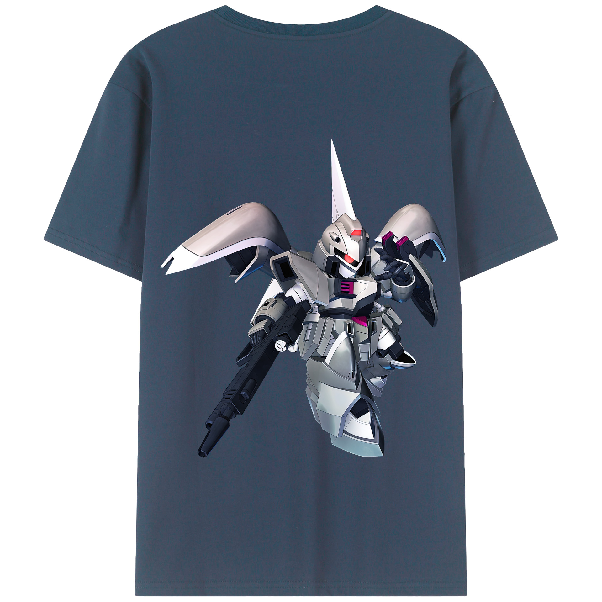 （画像用） 機動戦士ガンダム Mobile Suit Gundam 綿100％半袖Tシャツ（背面プリント）