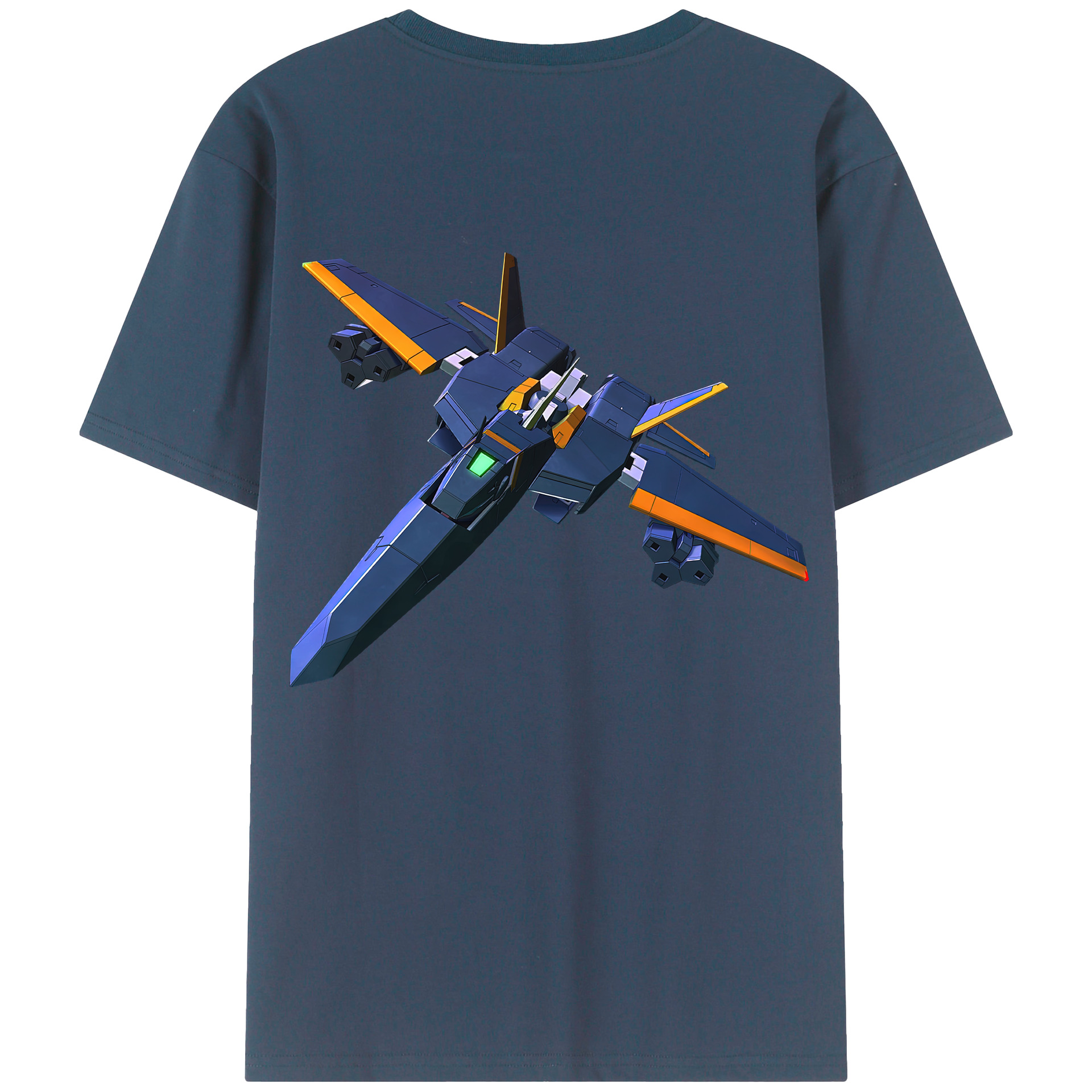 （画像用） 機動戦士ガンダム Mobile Suit Gundam 綿100％半袖Tシャツ（背面プリント）