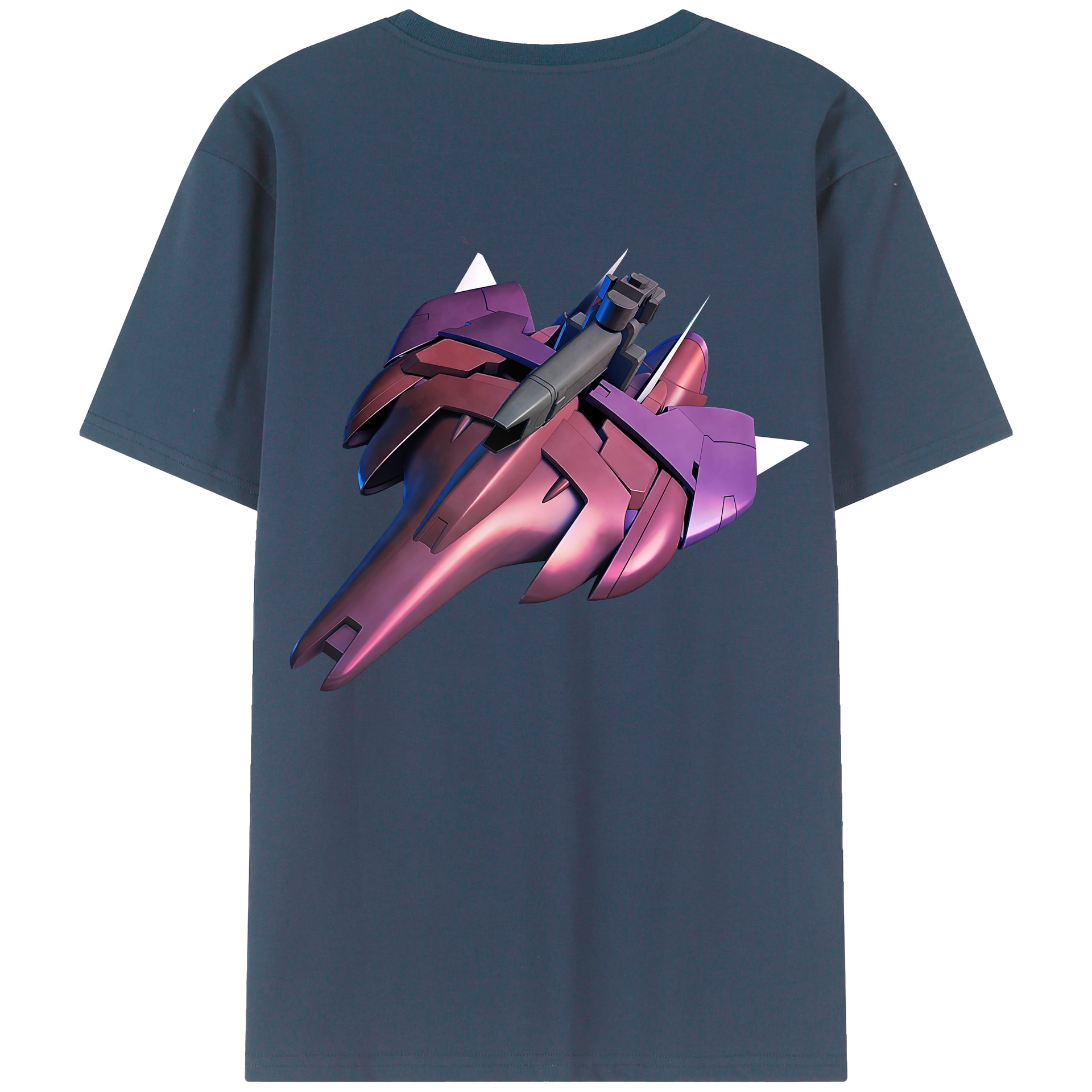 （画像用） 機動戦士ガンダム Mobile Suit Gundam 綿100％半袖Tシャツ（背面プリント）