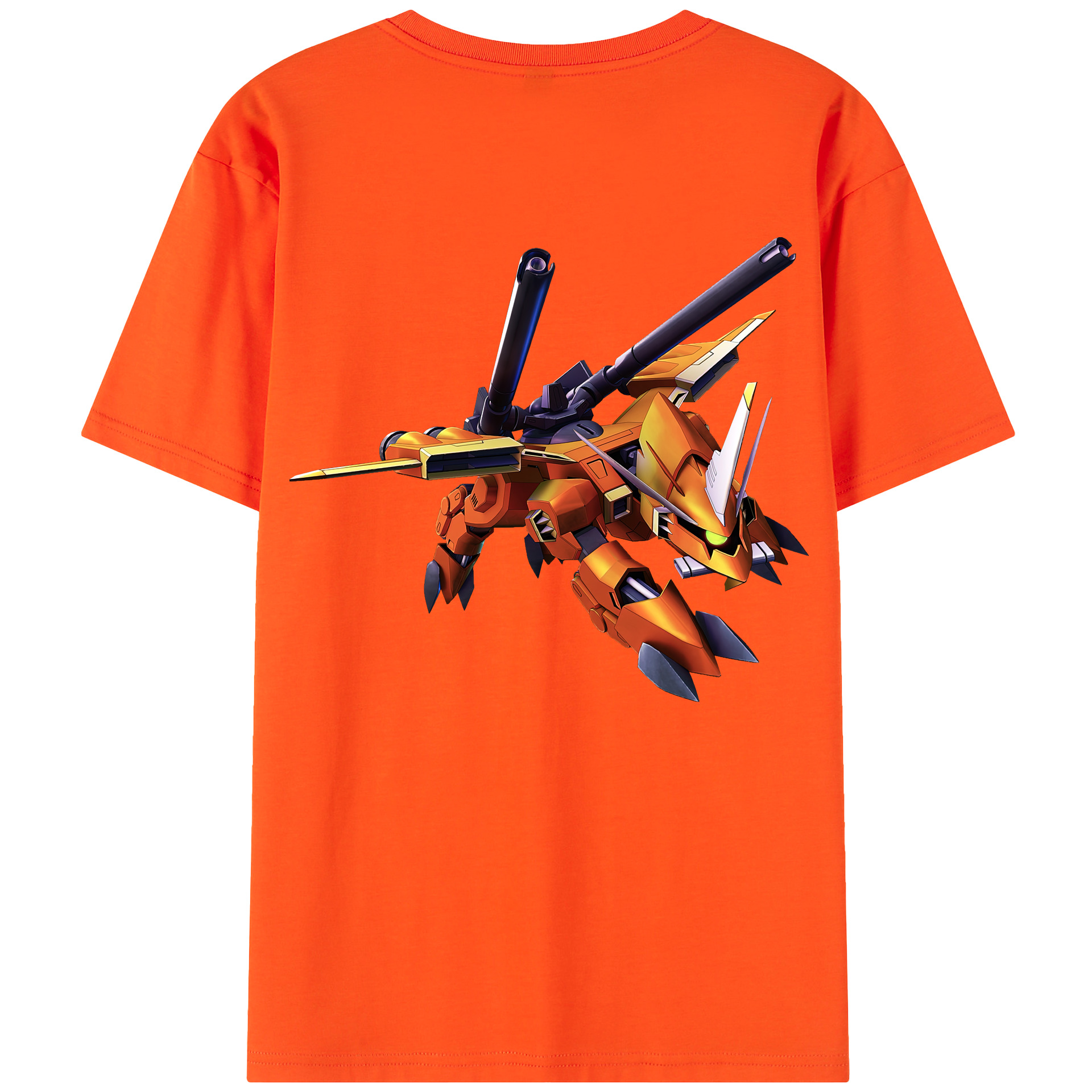 （画像用） 機動戦士ガンダム Mobile Suit Gundam 綿100％半袖Tシャツ（背面プリント）