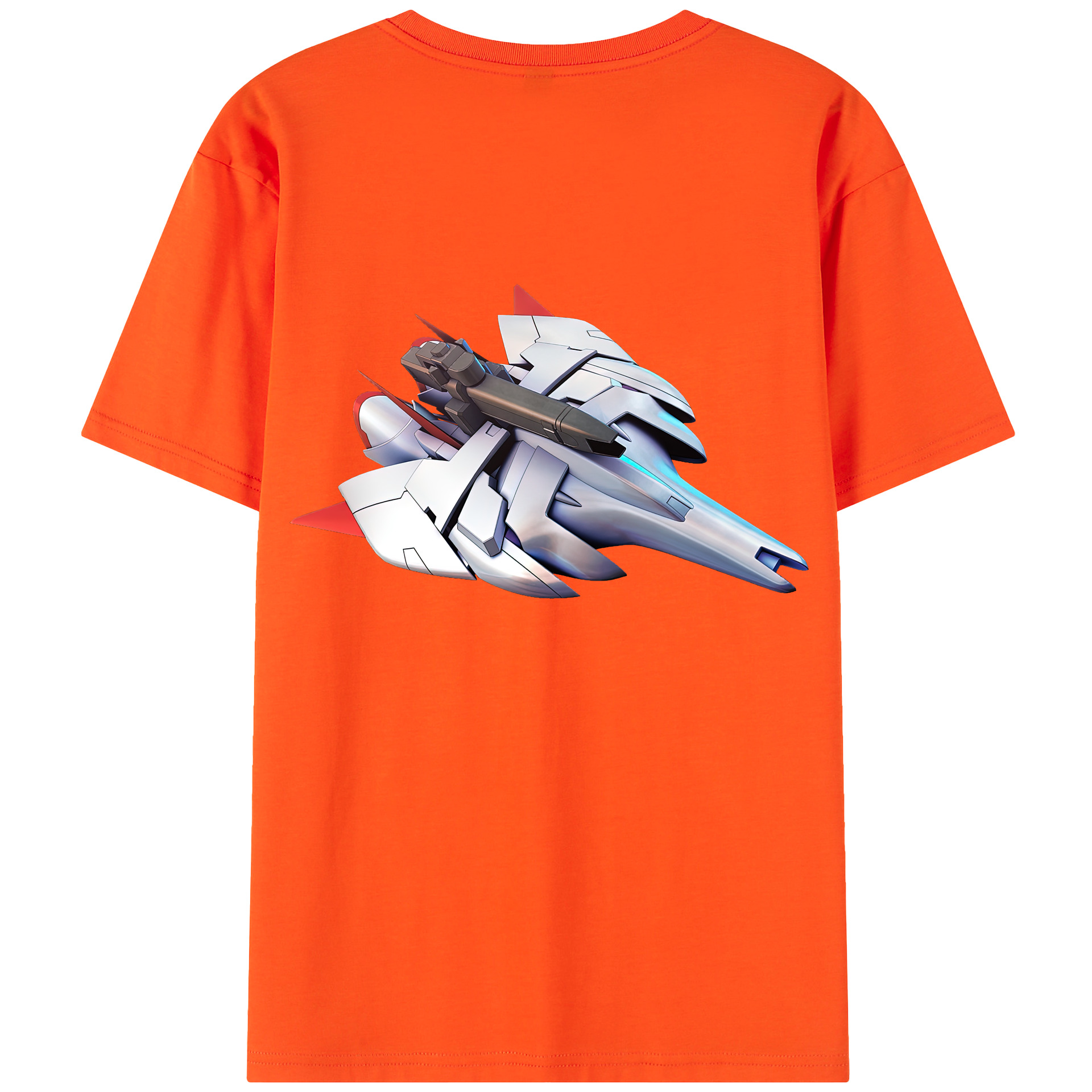 （画像用） 機動戦士ガンダム Mobile Suit Gundam 綿100％半袖Tシャツ（背面プリント）