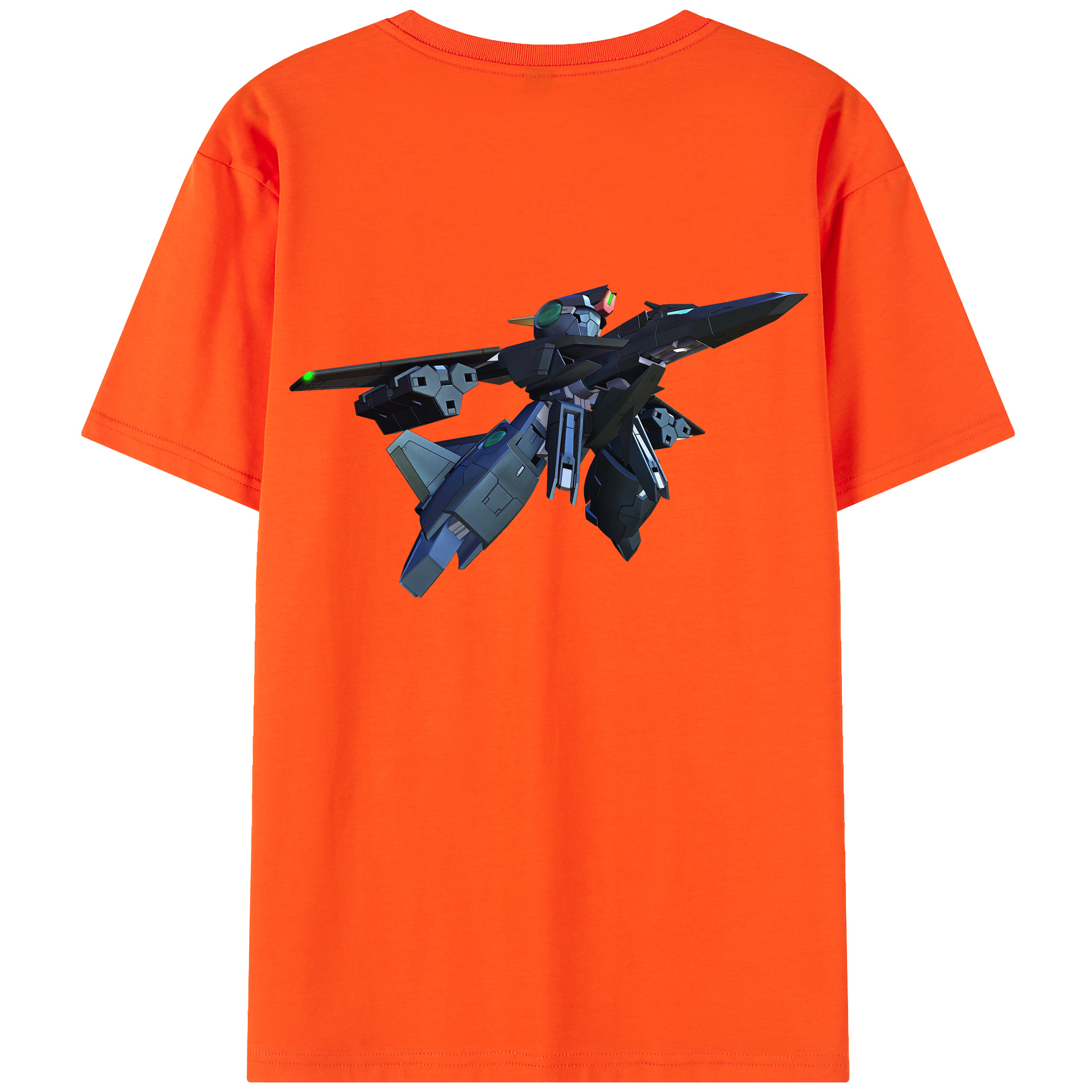 （画像用） 機動戦士ガンダム Mobile Suit Gundam 綿100％半袖Tシャツ（背面プリント）