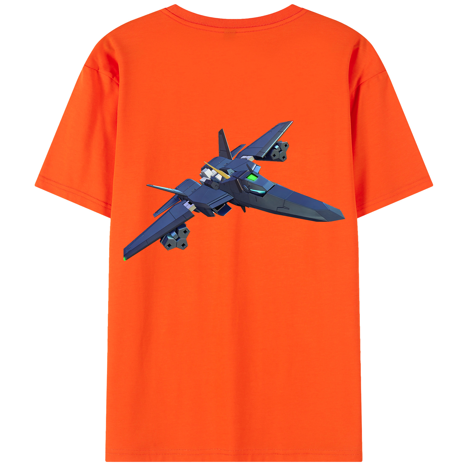 （画像用） 機動戦士ガンダム Mobile Suit Gundam 綿100％半袖Tシャツ（背面プリント）